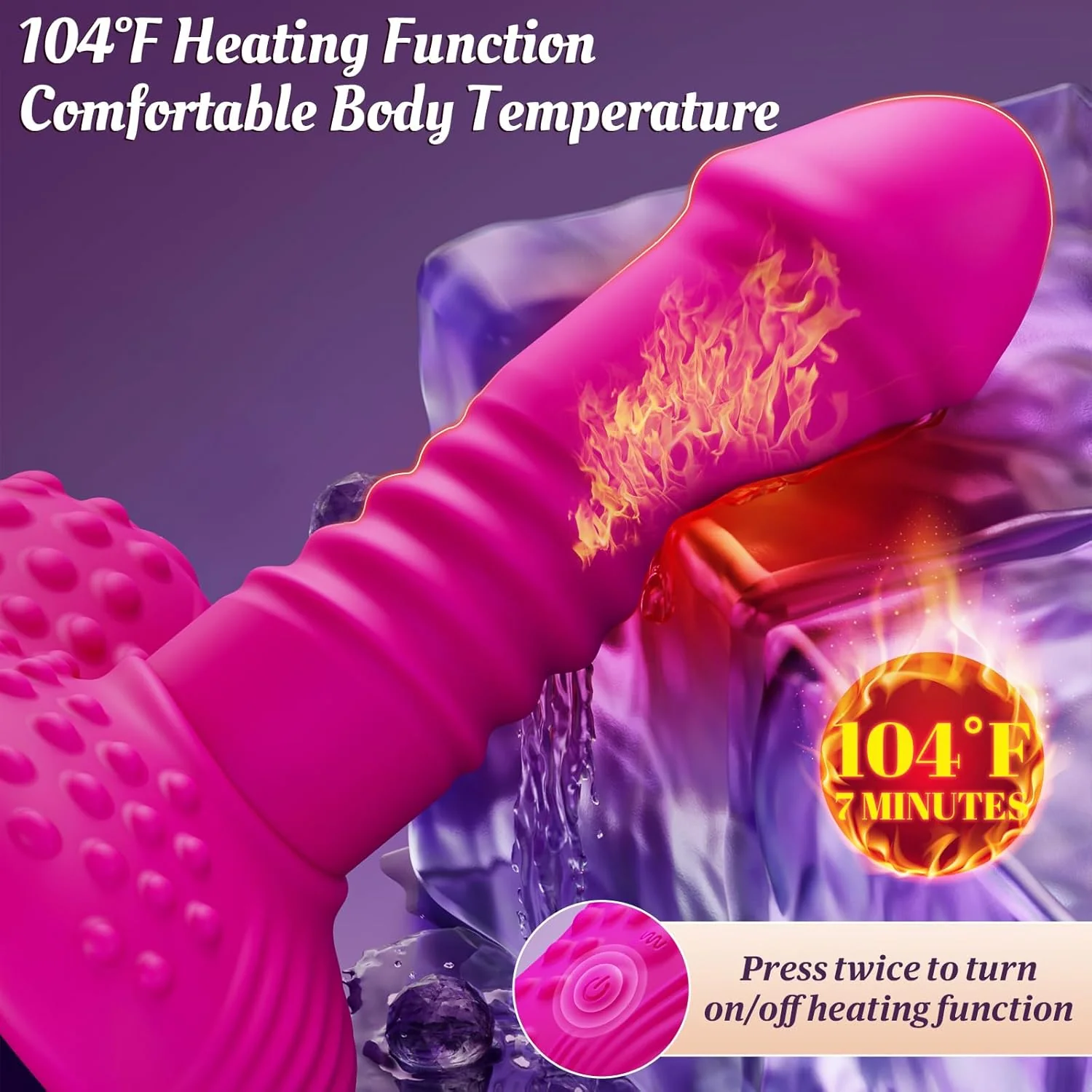 ThroneRide Heated Ride-On Thrusting Dildo with Remote - Image 5