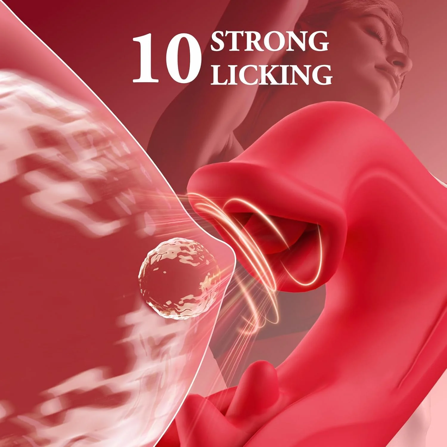 ZenvyX Thrusting Rabbit Licking Vibrator 4-in-1 10 Modes G-Spot - Image 5