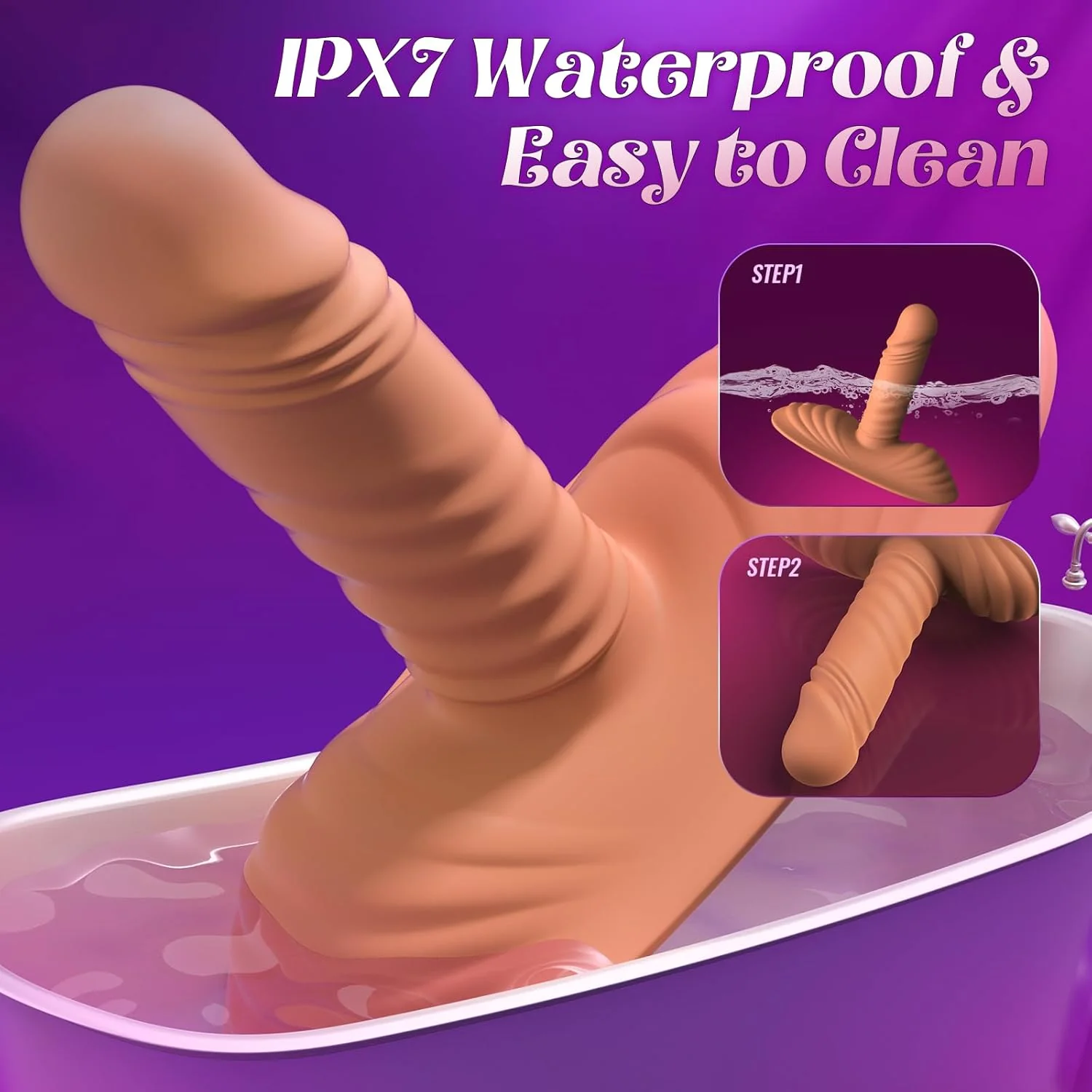 RideoniX AI Thrusting Dildo Riding Vibrator Remote - Image 7