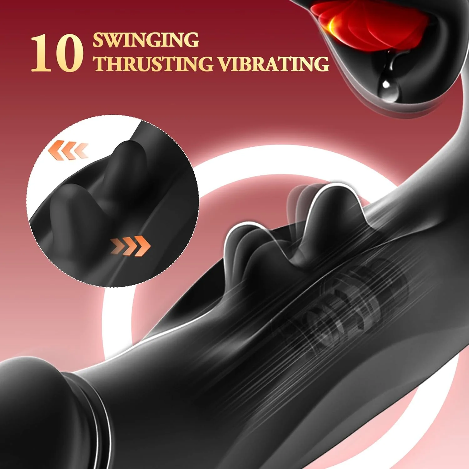 ElyraBoost Thrusting Licking Rabbit Vibrator 4-in-1 10 Modes G-Spot - Image 3
