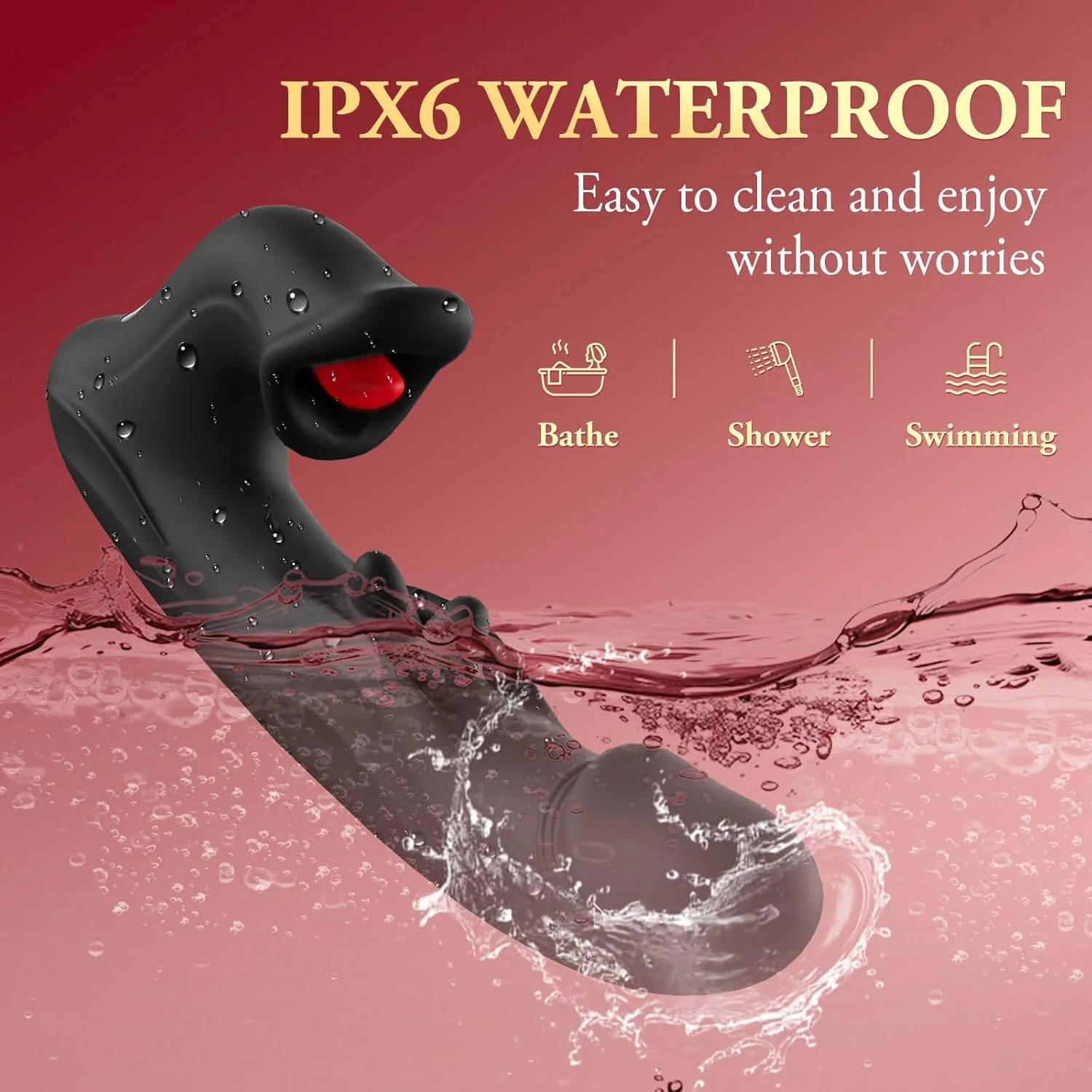 ElyraBoost Thrusting Licking Rabbit Vibrator 4-in-1 10 Modes G-Spot - Image 7