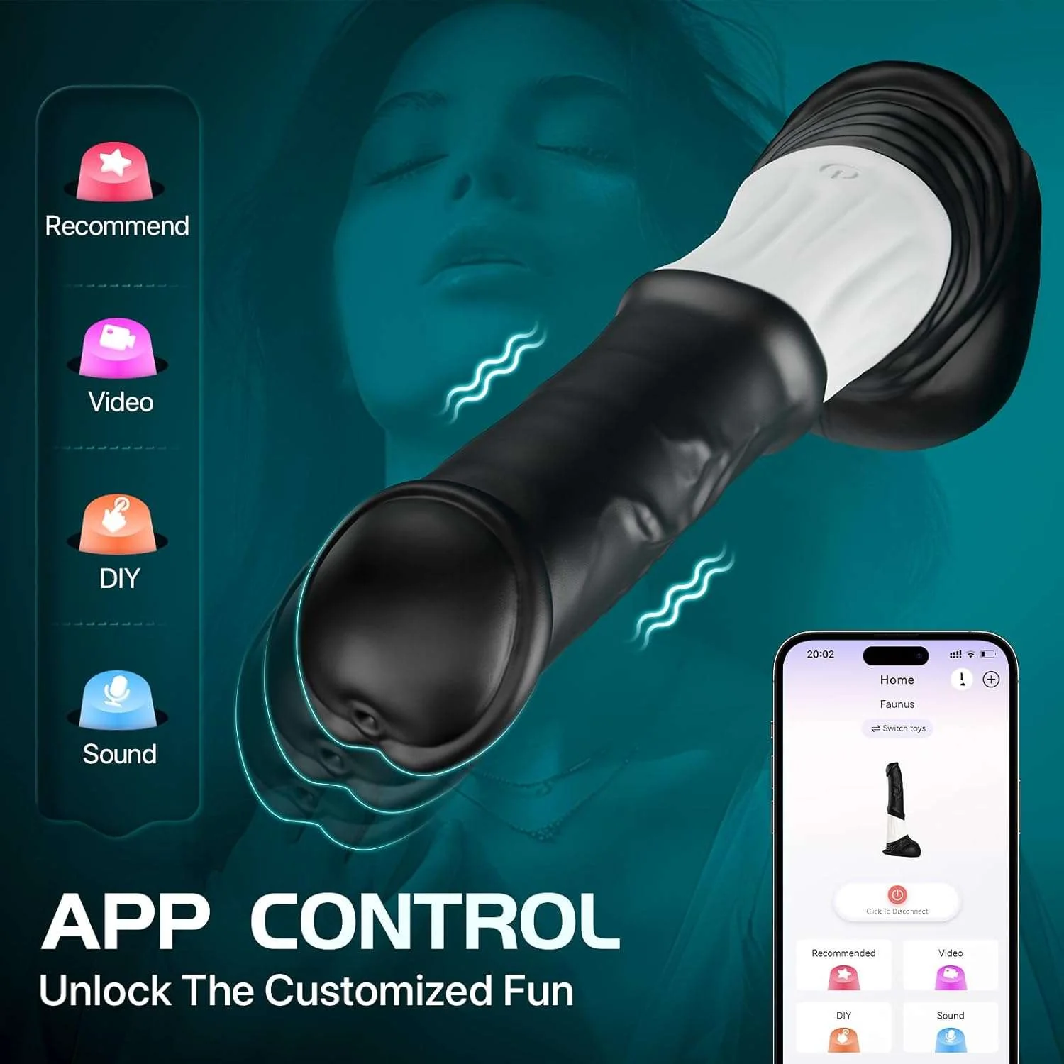 Remote Control Monster Dildo Vibrator - Image 4