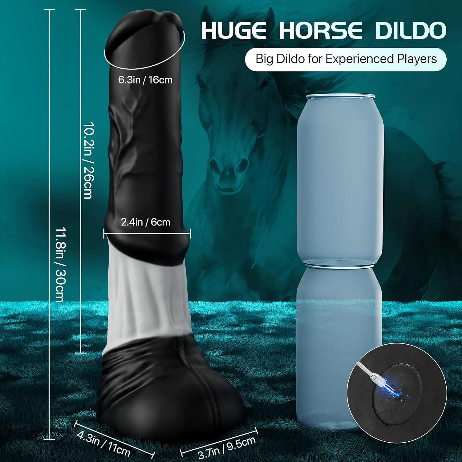 Remote Control Monster Dildo Vibrator - Image 6