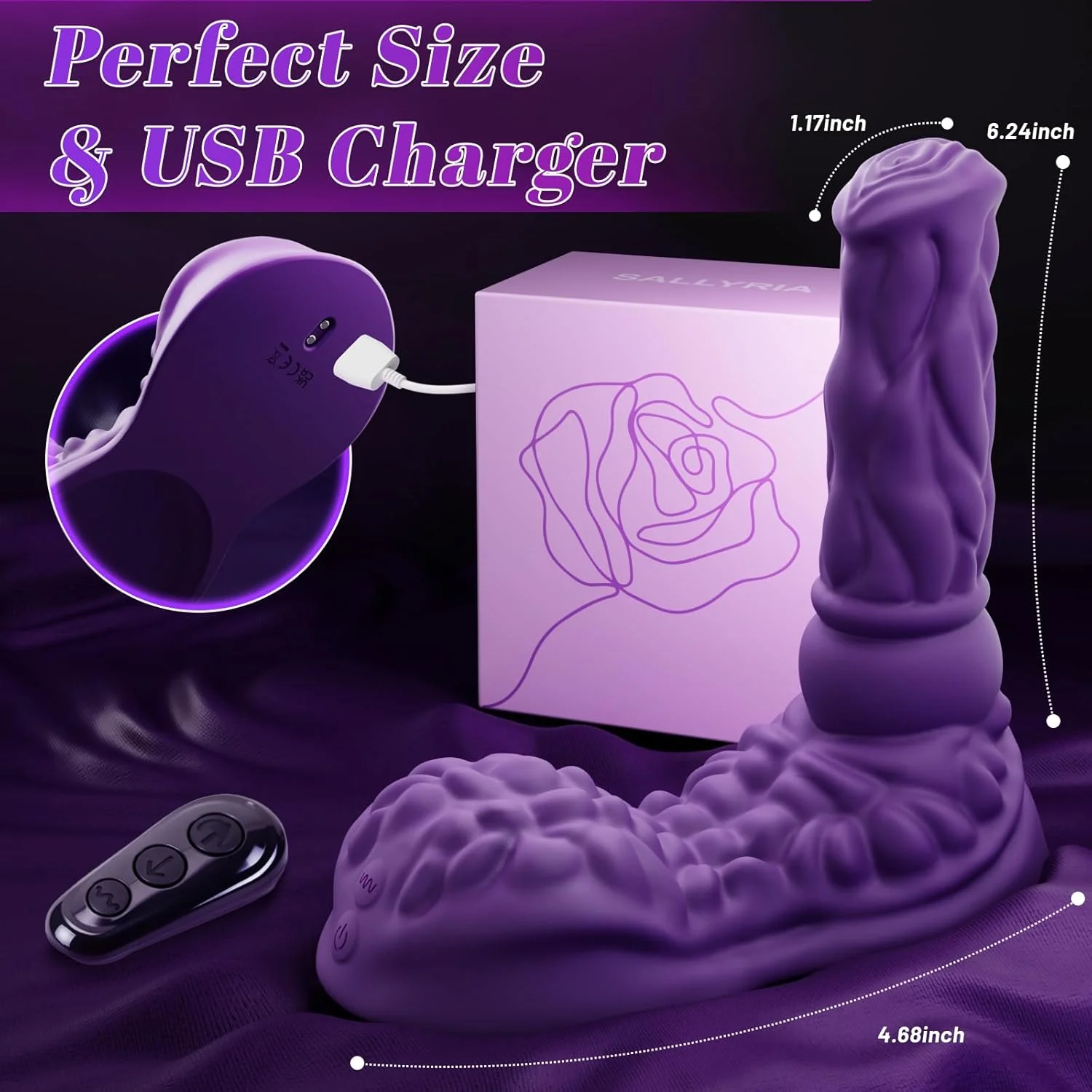 RideNova Sit and Ride Thrusting Dildo with Remote - Image 6