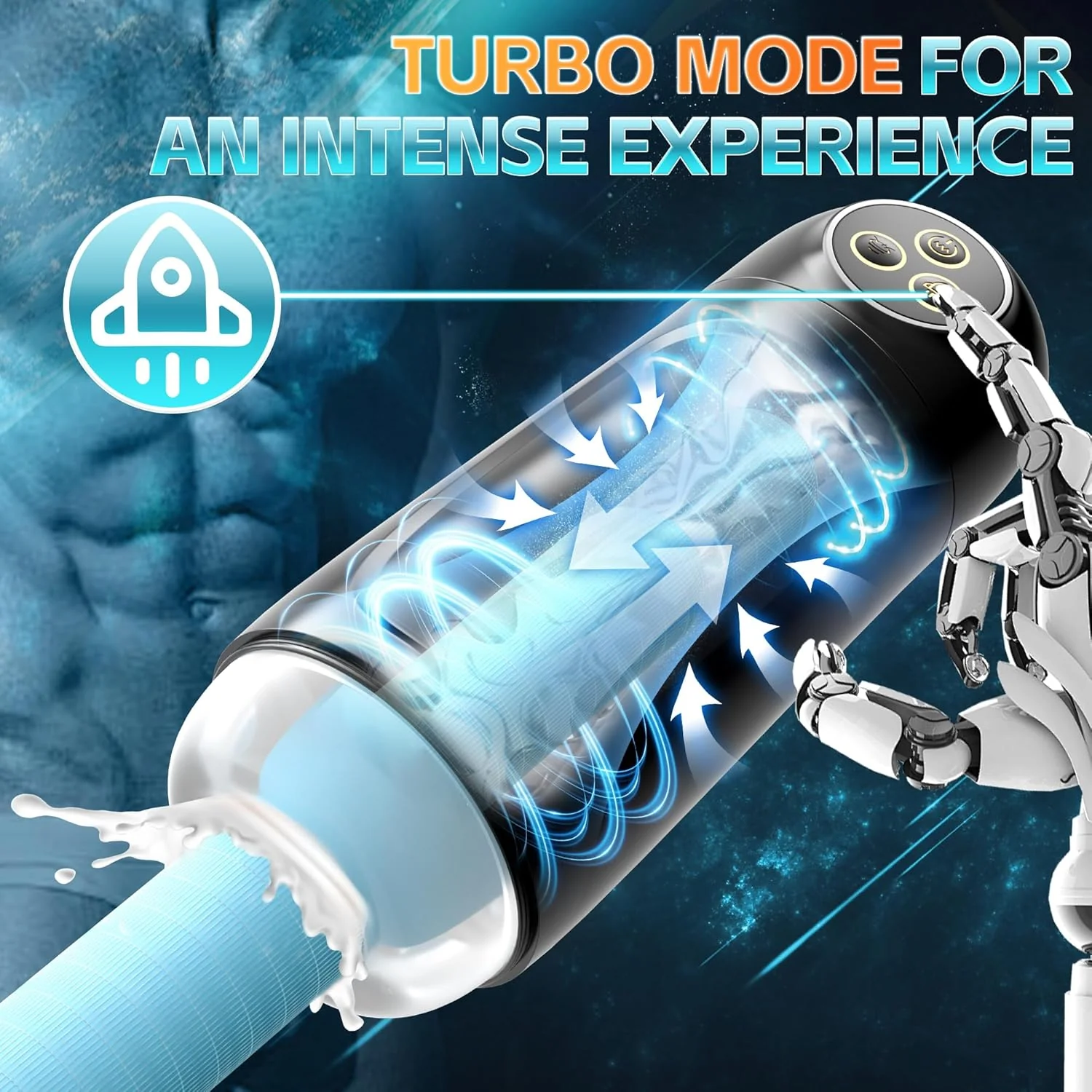 ThunderTease 3-in-1 Automatic Male Masturbator - Image 3