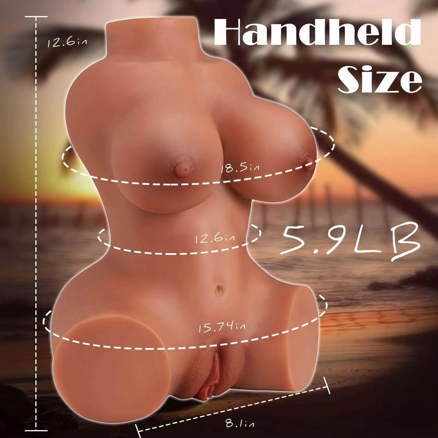 TitanicTease Premium Sex Doll Masturbator Torso - Image 5