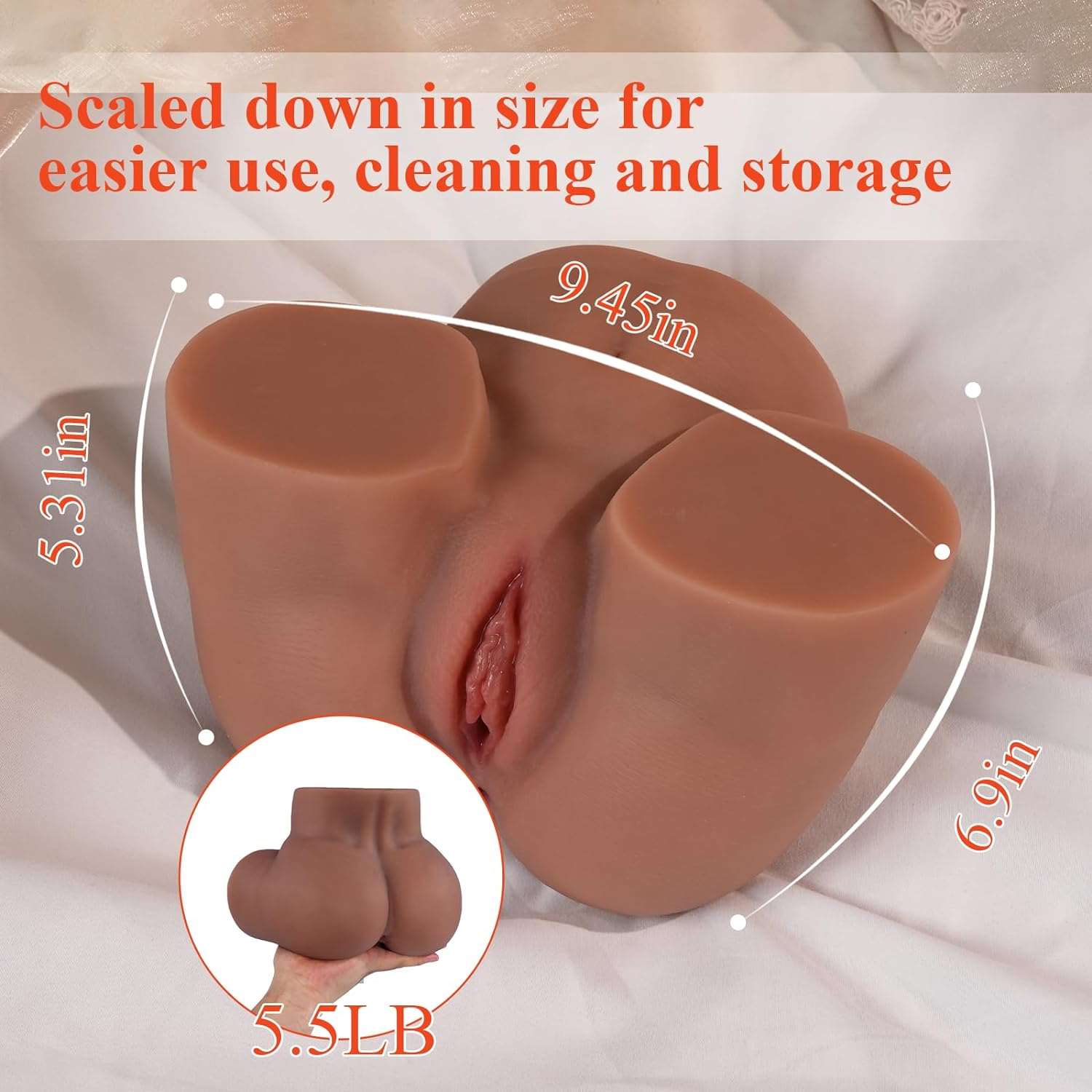 TightChannels Dual Penetration Sex Doll Masturbator - Image 3