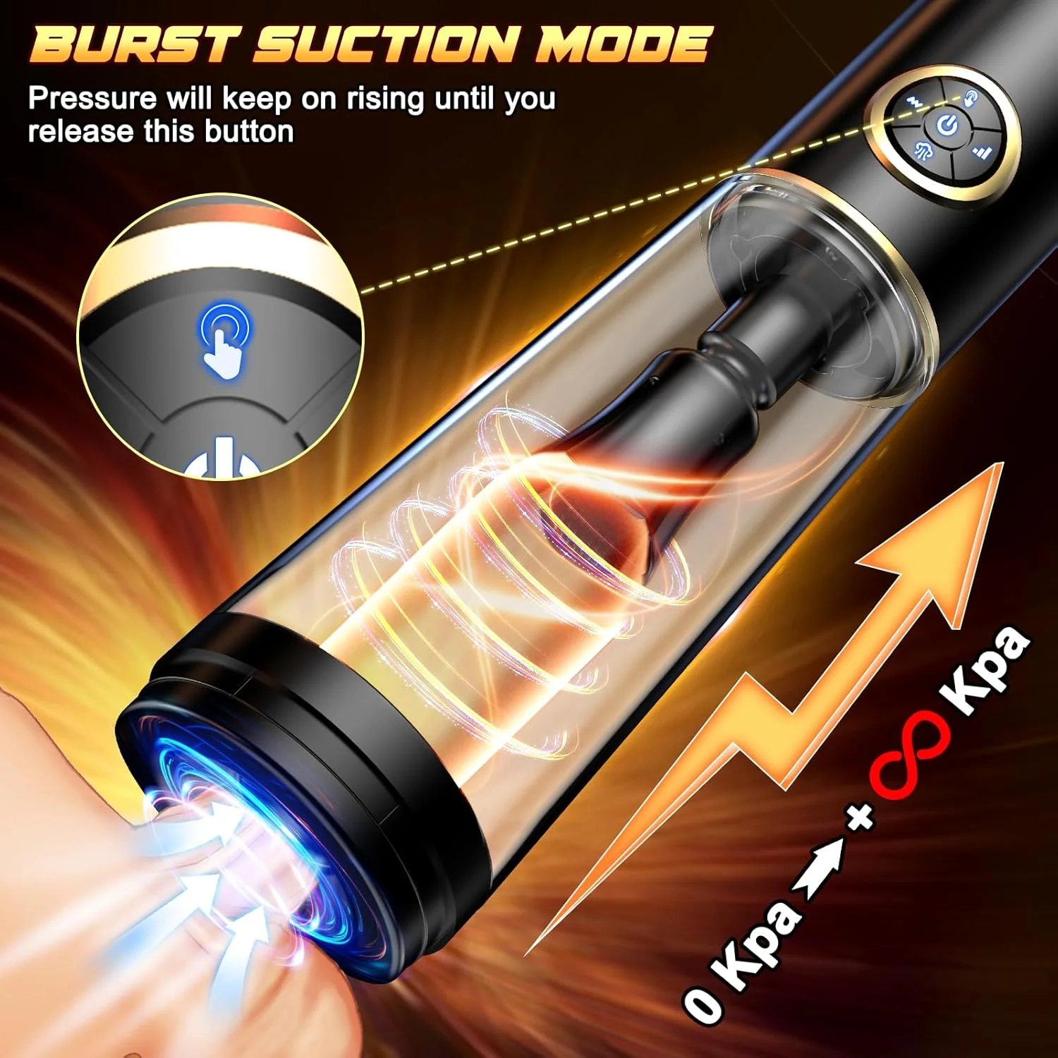 TriForce 3-in-1 Electric Penis Pump - Image 3