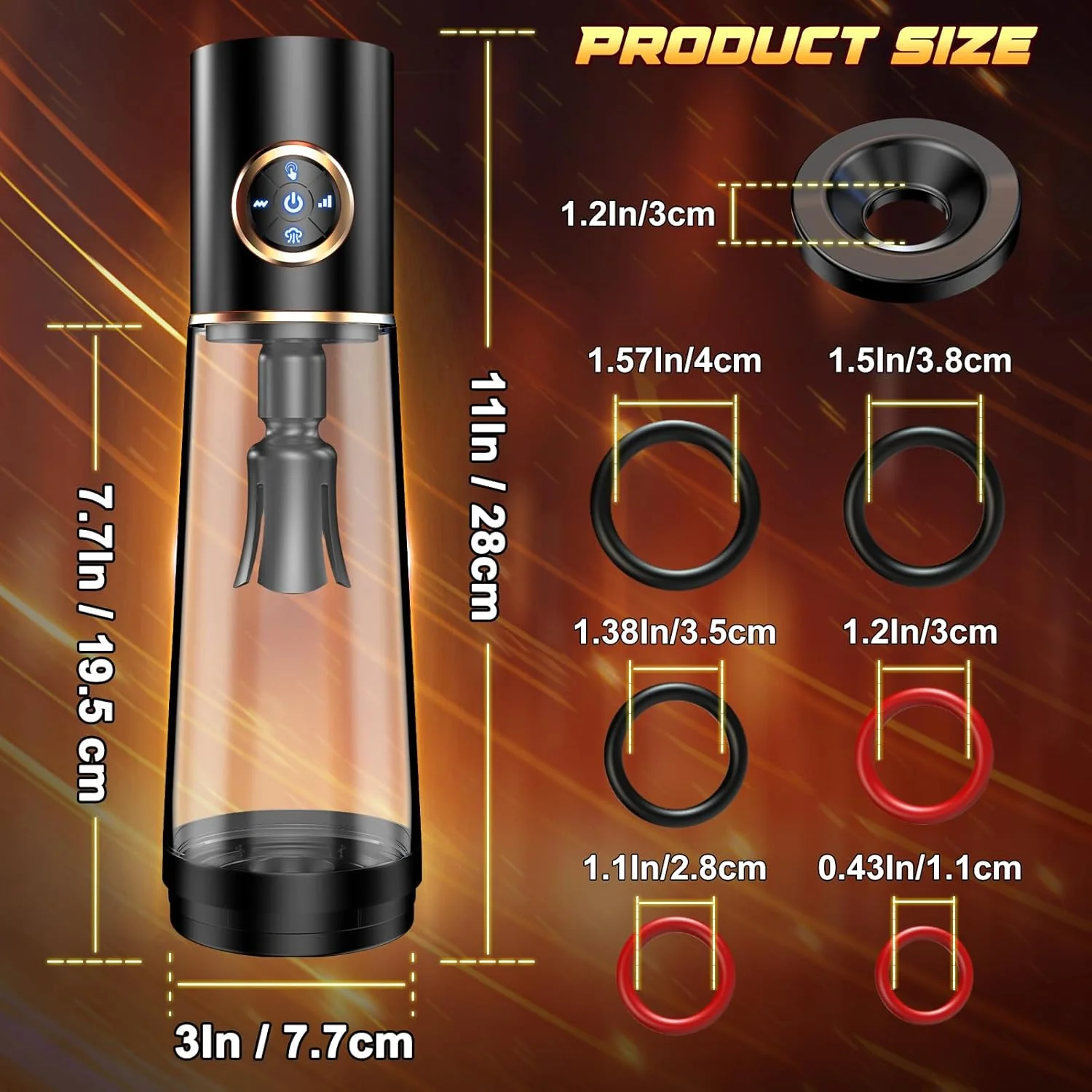 TriForce 3-in-1 Electric Penis Pump - Image 5