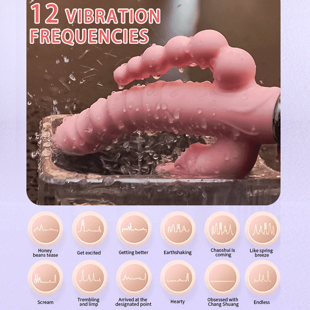 TriFusion 3-in-1 Rabbit Tongue Vibrator - Image 2