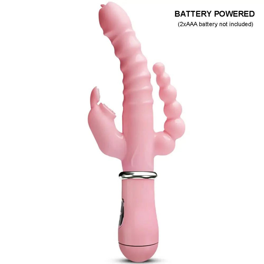 TriFusion 3-in-1 Rabbit Tongue Vibrator - Image 8