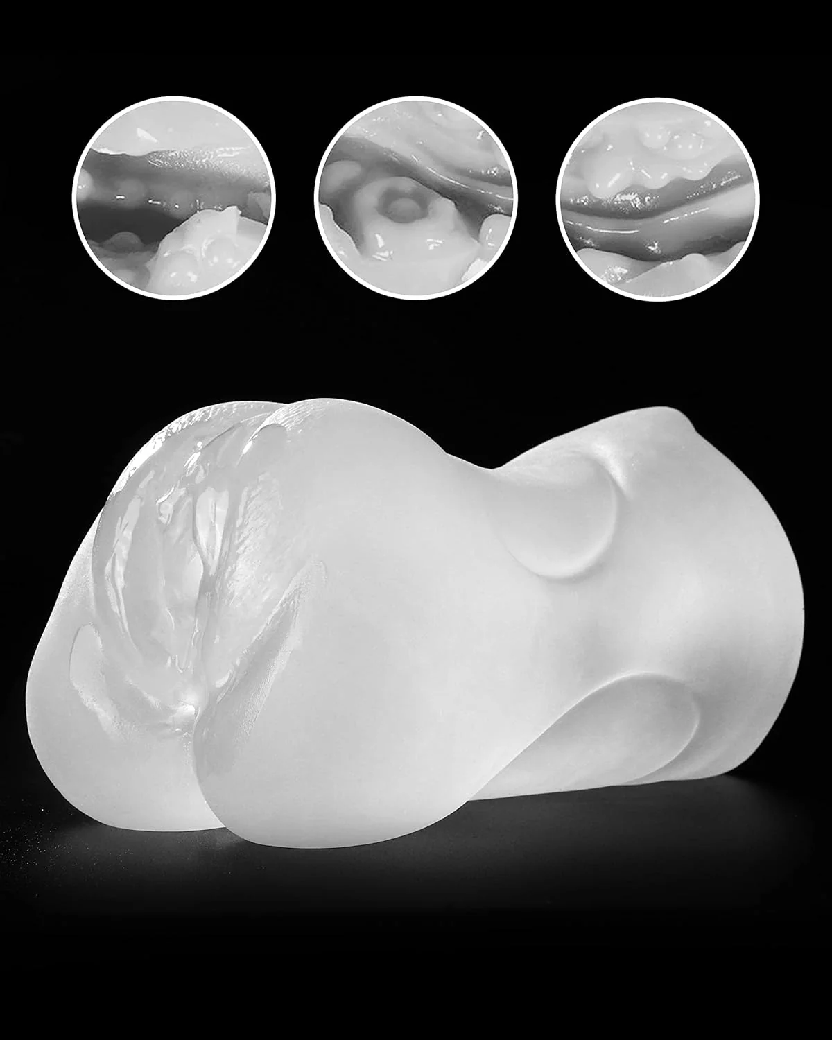 TrinityTouch Realistic Transparent Pleasure Doll Masturbator - Image 5