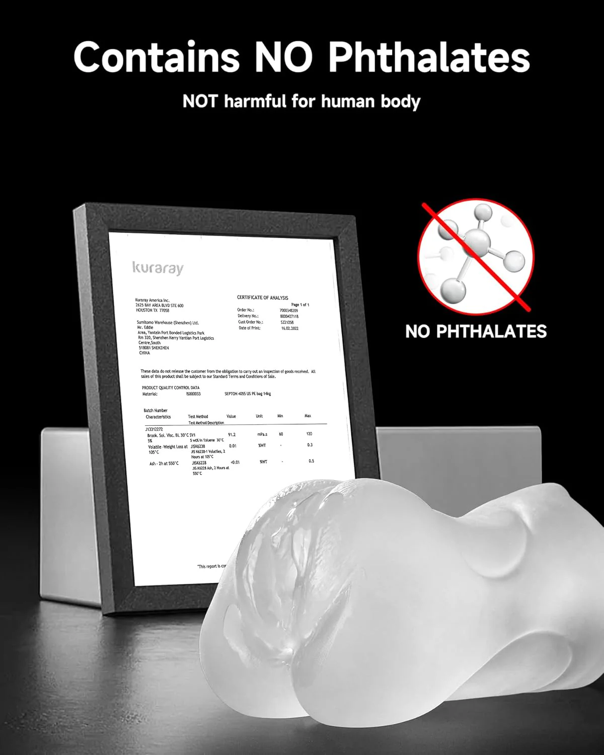 TrinityTouch Realistic Transparent Pleasure Doll Masturbator - Image 8