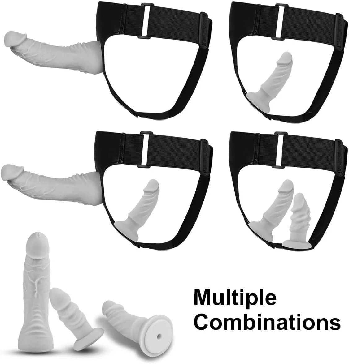 TrinityVibe Triple Dildo Strap-On - Image 5
