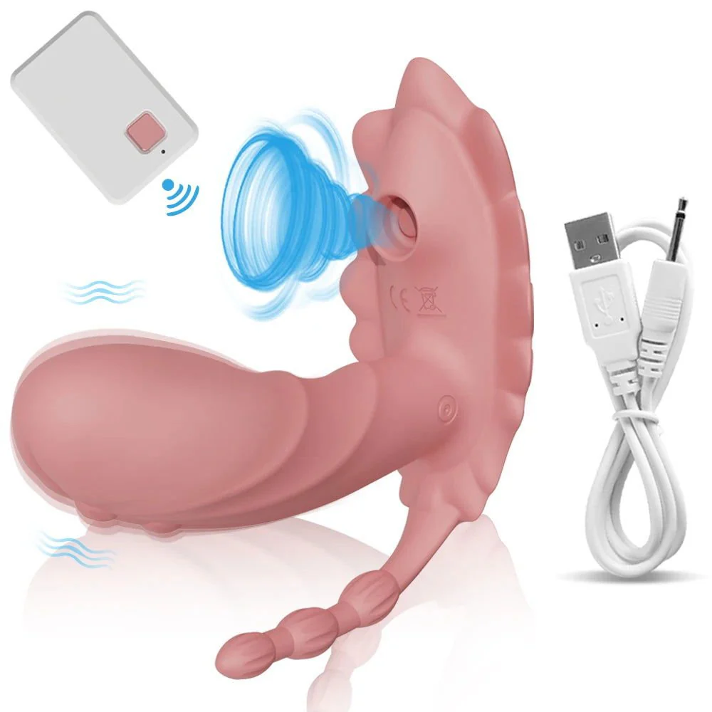 TriplePulse Anal Beads Clit Massage Dildo Vibrator - Image 9