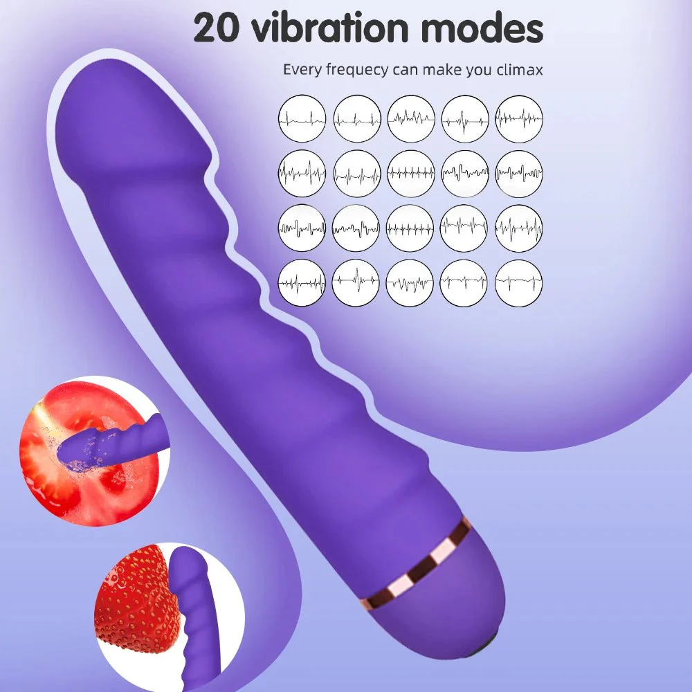 TruePulse 20X RealFeel Dildo Vibrator - Image 3
