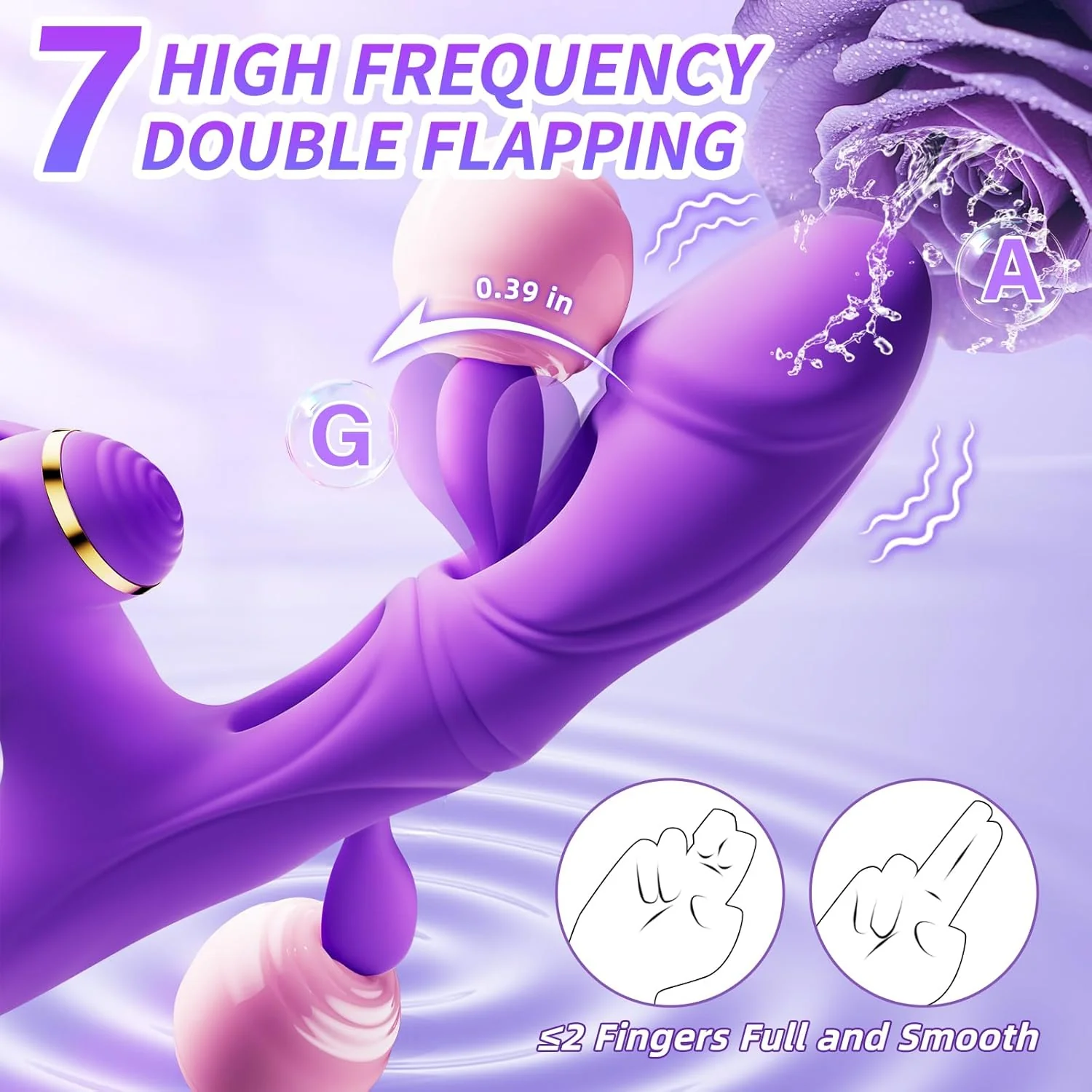 TwilightEuphoria Vibrating, Tapping & Flapping G-Spot Stimulator - Image 2
