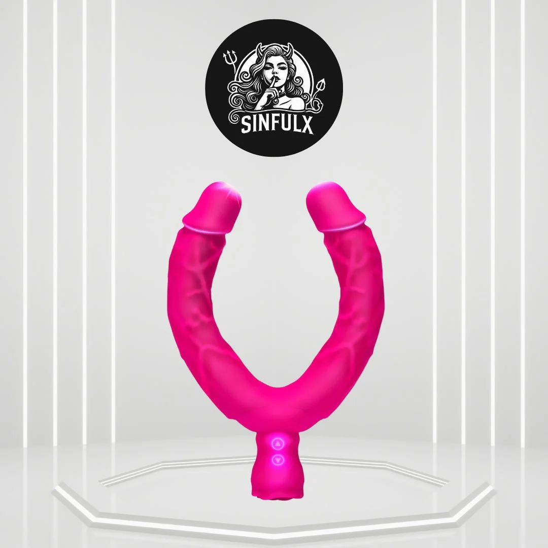 TwinPeaks 15.75" Double Ended Vibrating Dildo