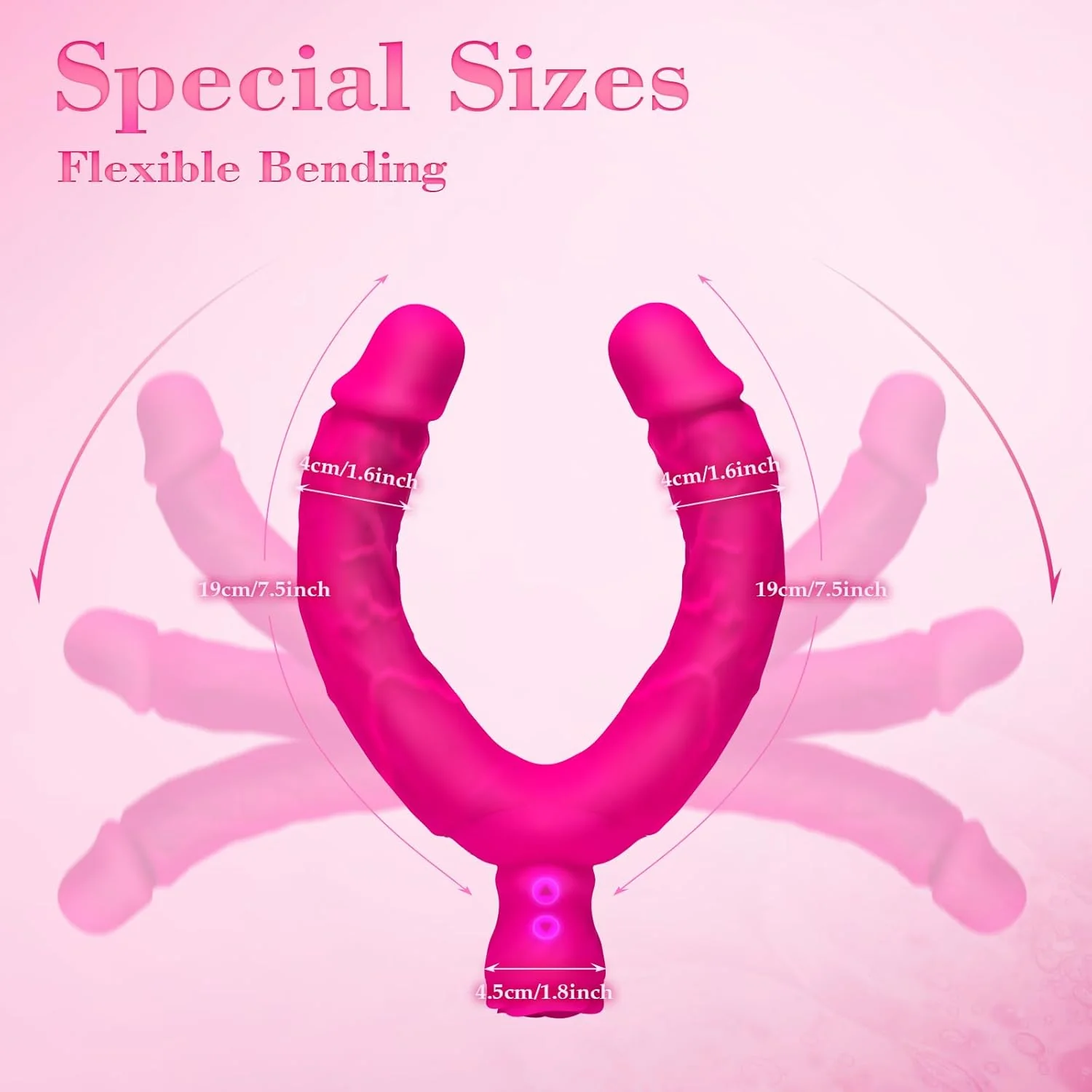 TwinPeaks 15.75" Double Ended Vibrating Dildo - Image 6