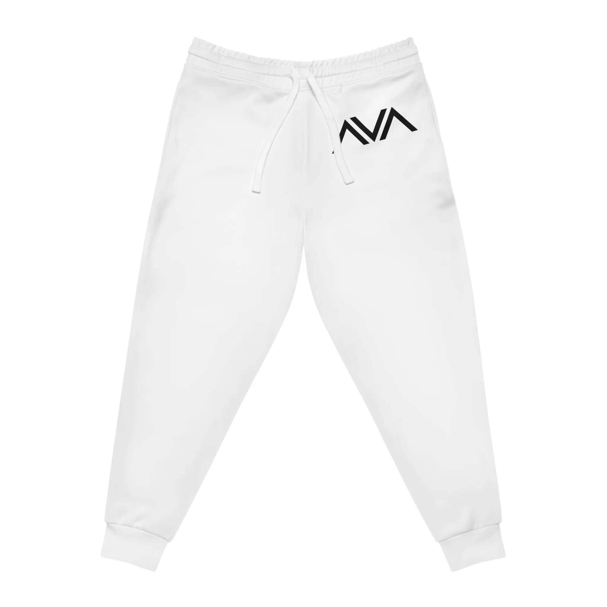 UA Athleisure Joggers White - Unisex - Image 2