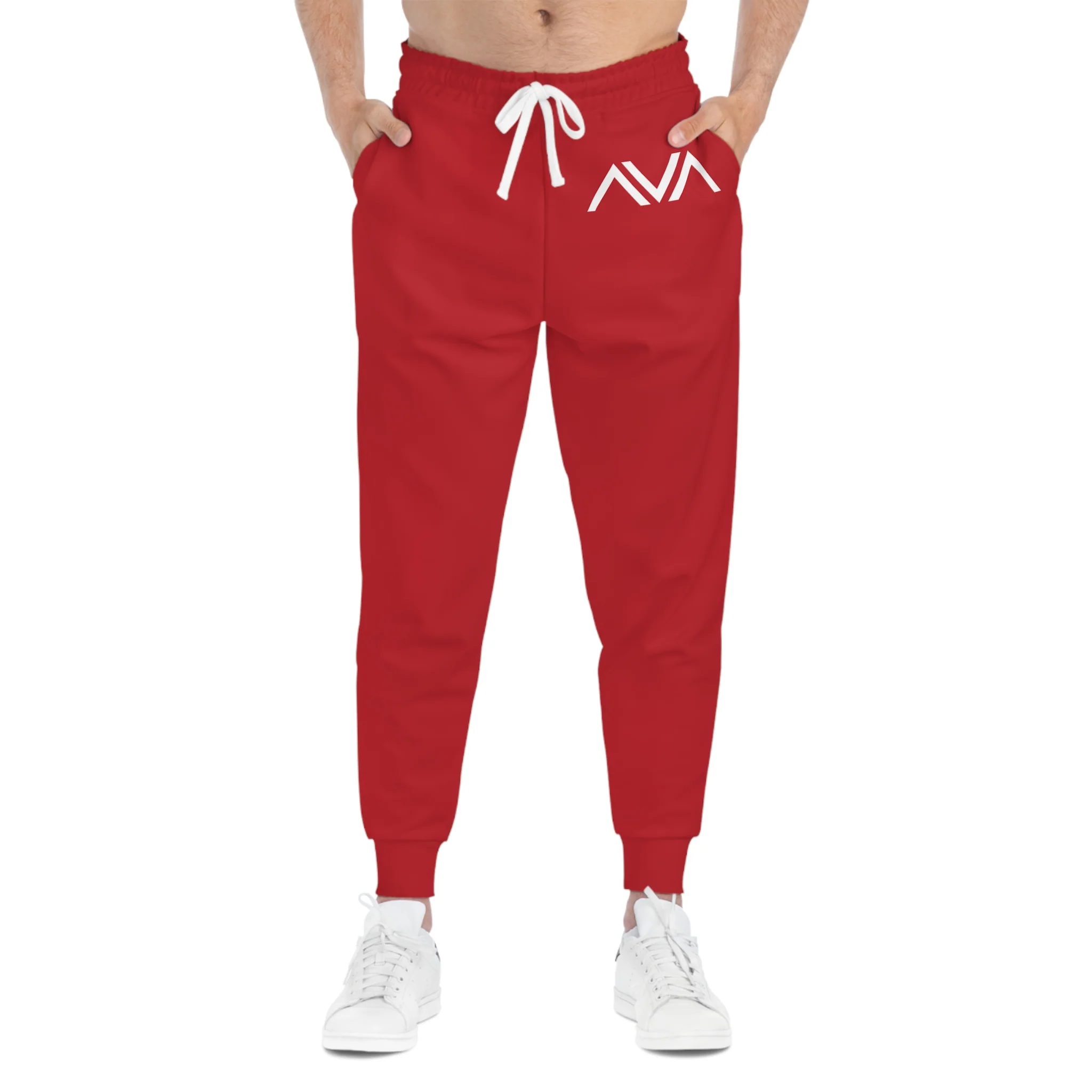 UA Red Athletic Joggers - Unisex - Image 4