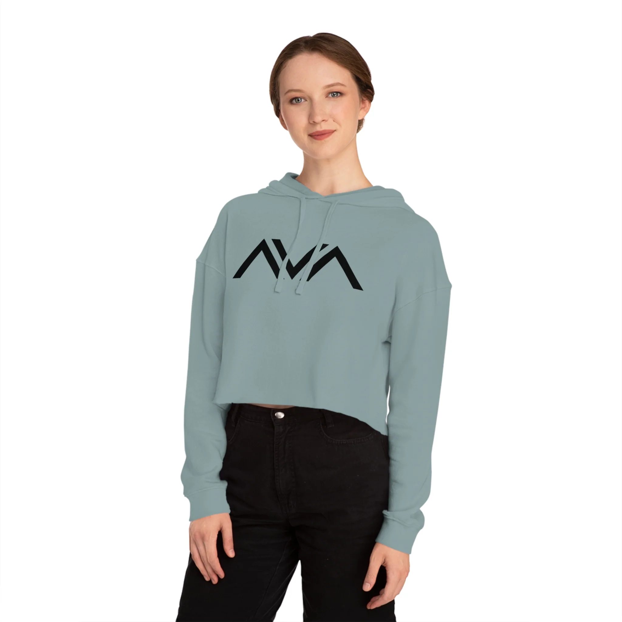 UA Stylish Loungewear Cropped Hooded Sweatshirt - Image 10