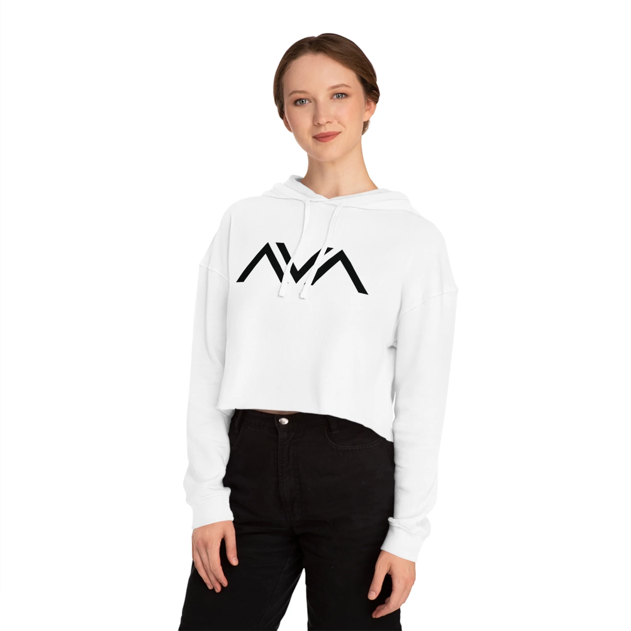 UA Stylish Loungewear Cropped Hooded Sweatshirt - Image 14