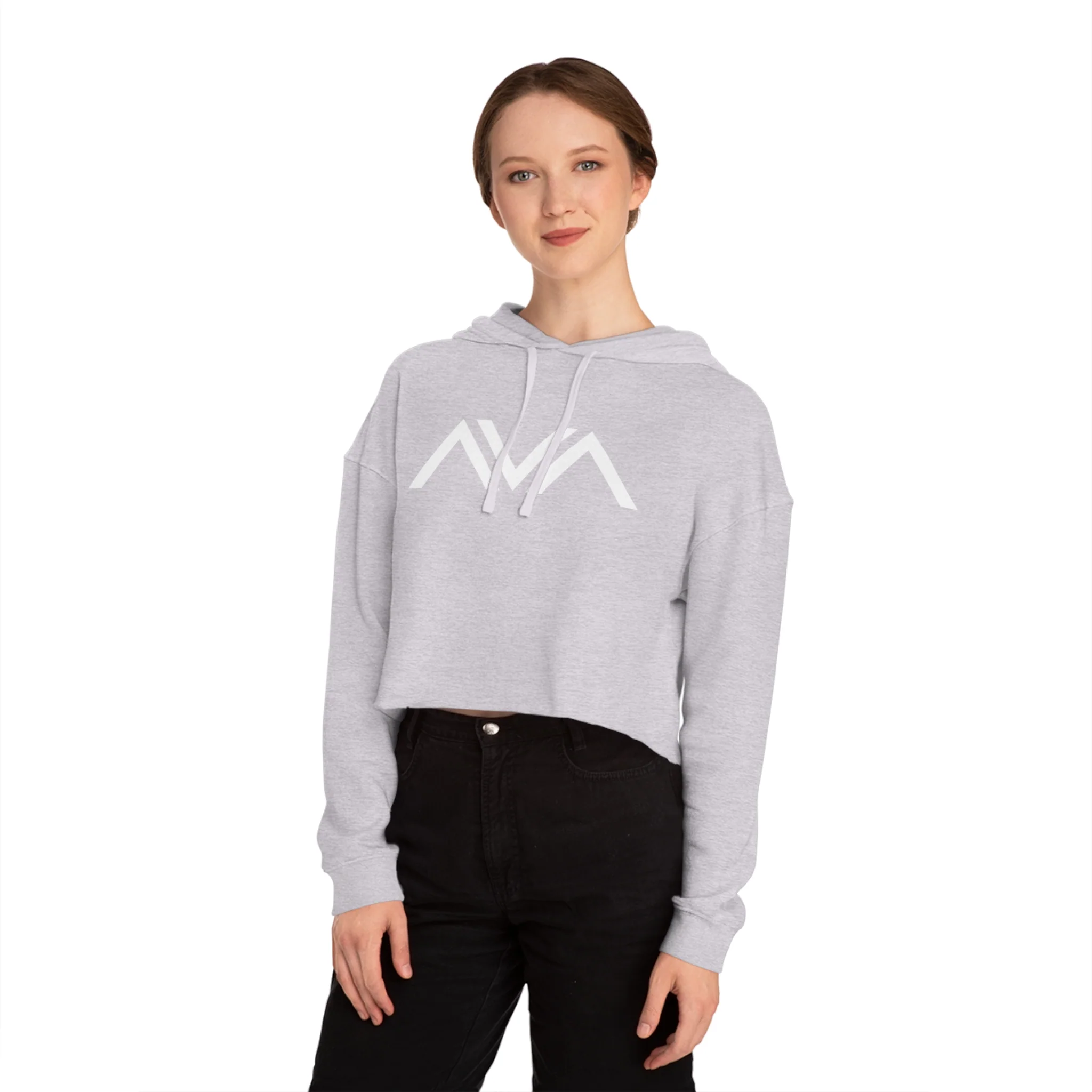 UA Stylish Women's Cropped Hooded Sweatshirt - Image 17