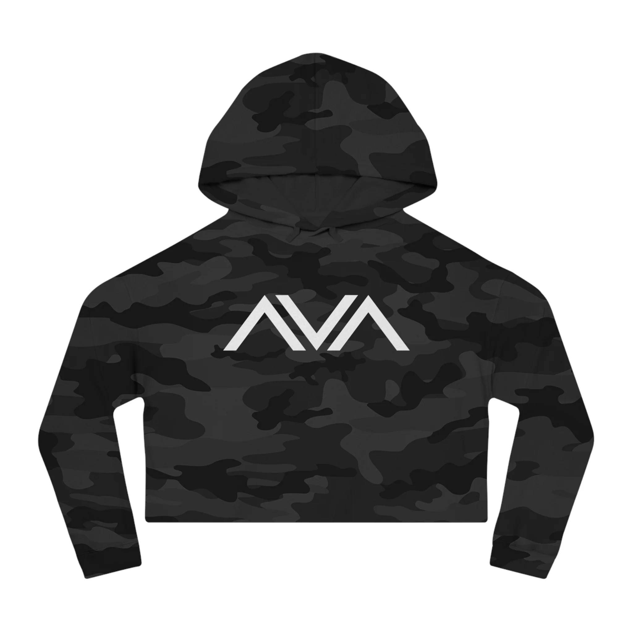 UA Stylish Women's Cropped Hooded Sweatshirt - Image 3