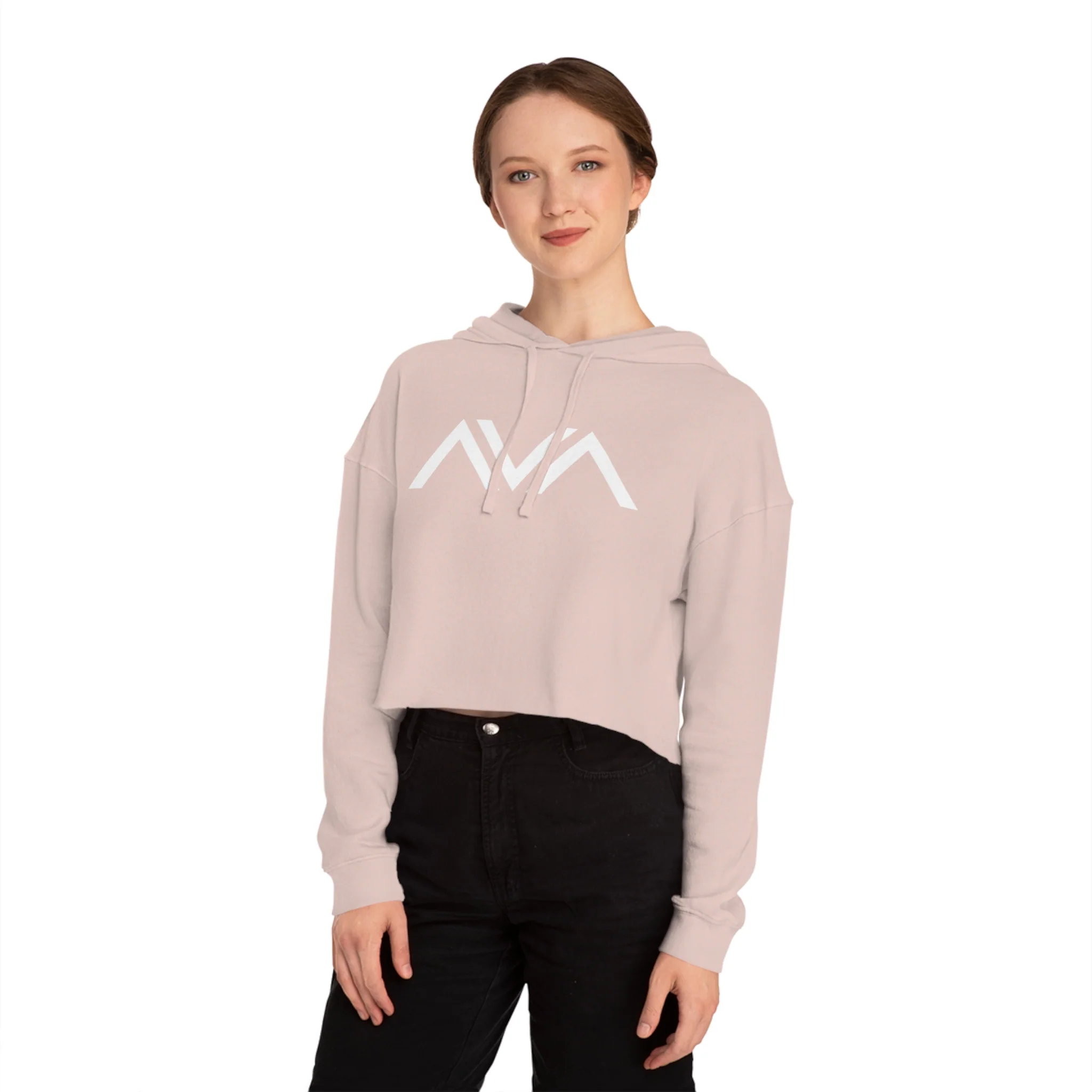 UA Stylish Women's Cropped Hooded Sweatshirt - Image 9