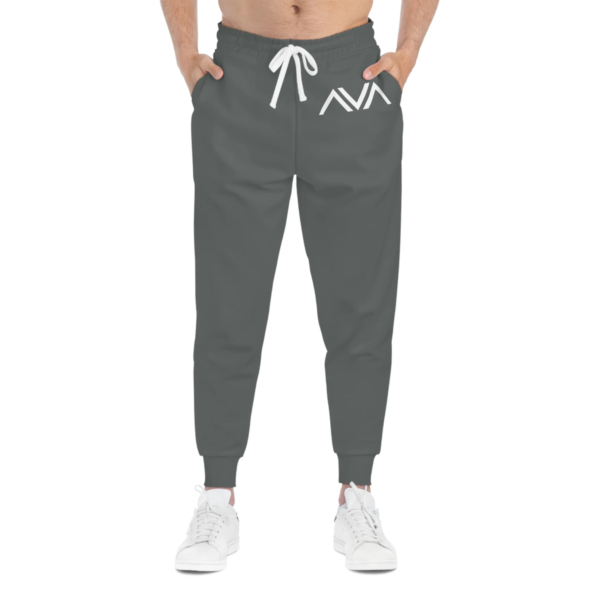 UA Unisex Athletic Joggers - Dark Gray - Image 4