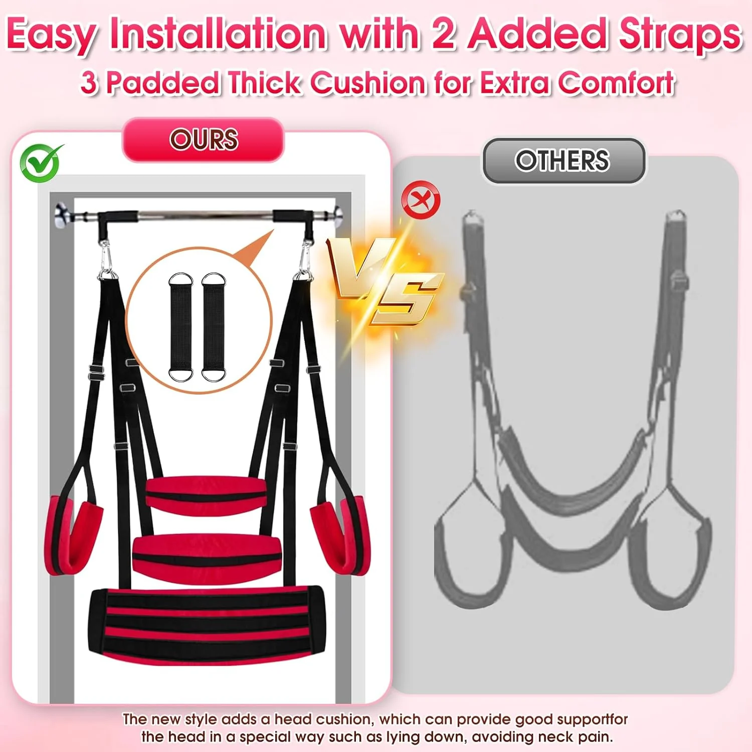 AeroBound Adjustable BDSM Sex Swing for Couples - Image 8
