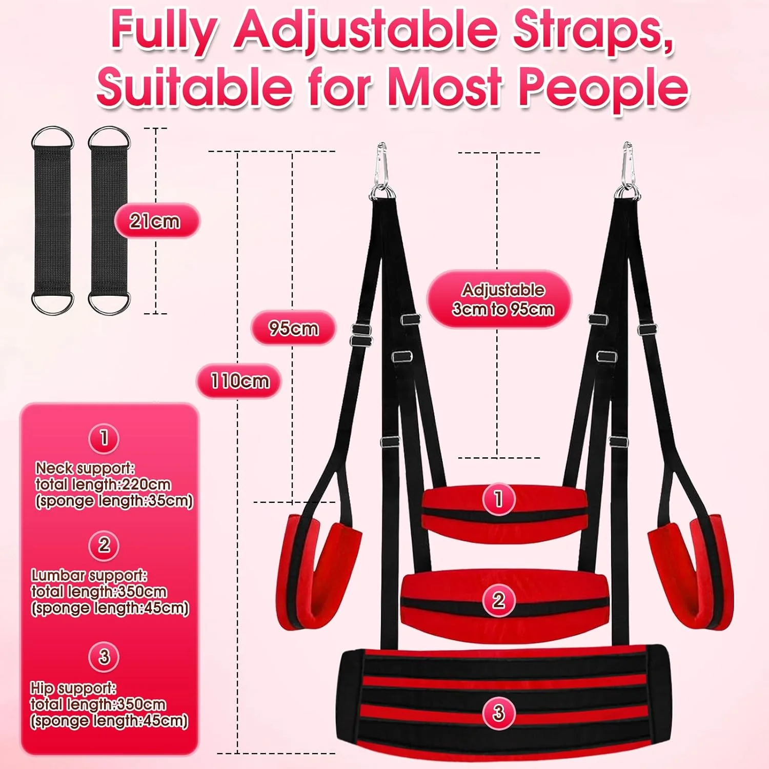 AeroBound Adjustable BDSM Sex Swing for Couples - Image 9