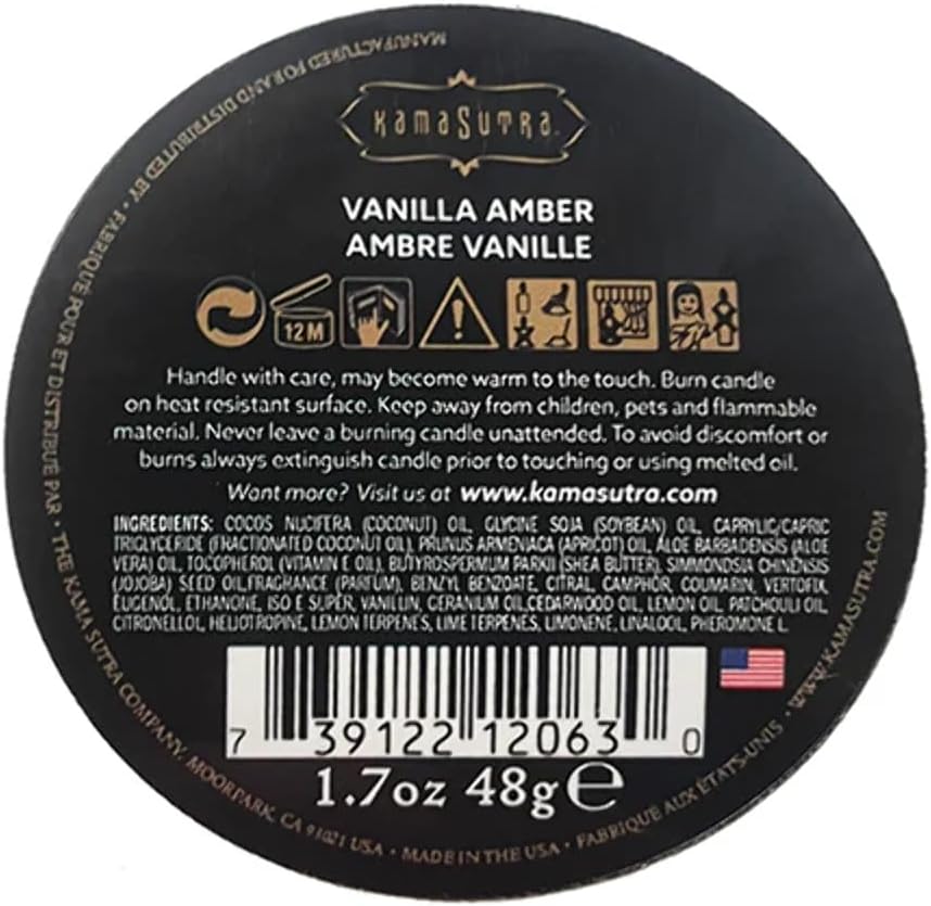 Vanilla Pheromone Massage Candle - Image 3
