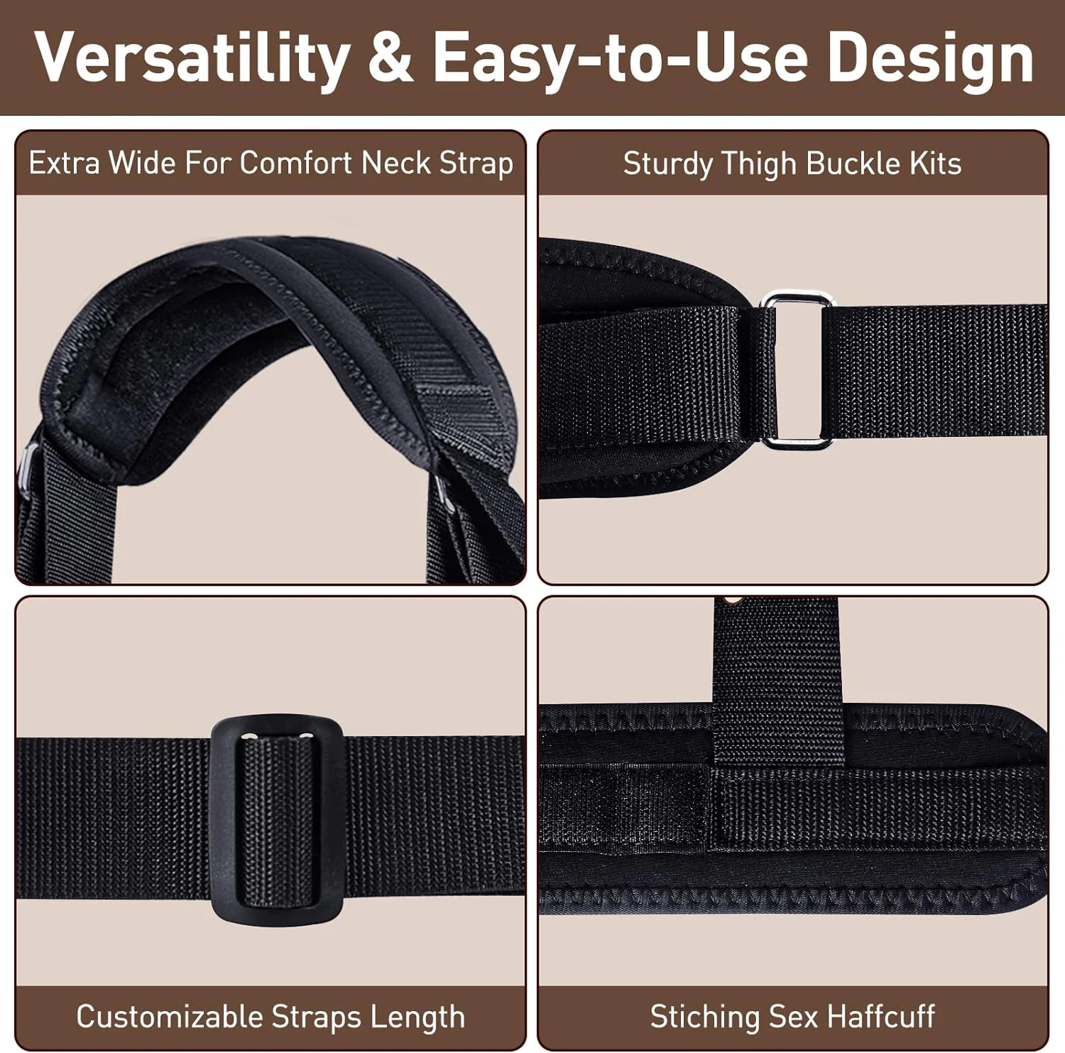 VelourCharm Kinky BDSM Bondage Restraints - Image 4