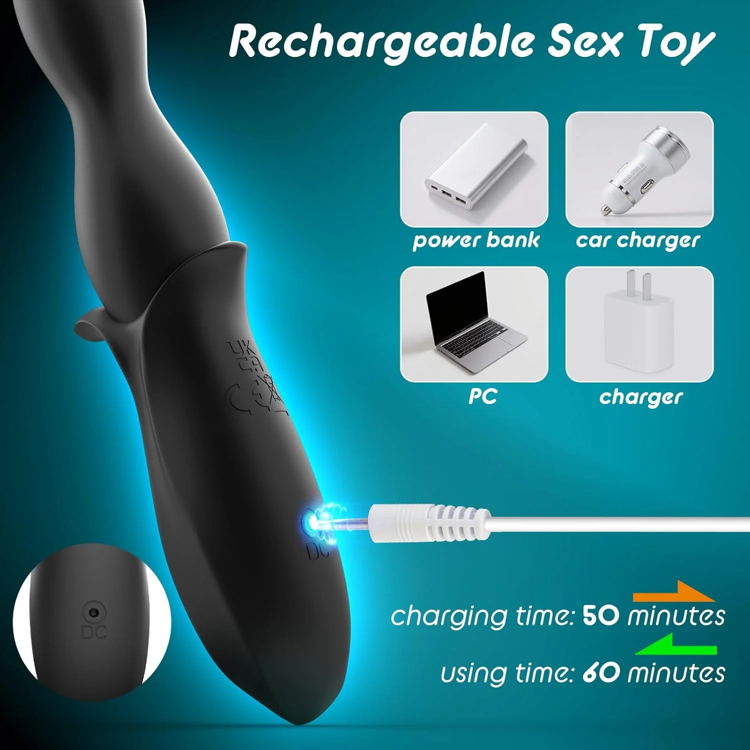 VibeBeads Pro Vibrating Anal Beads Wand - Image 7