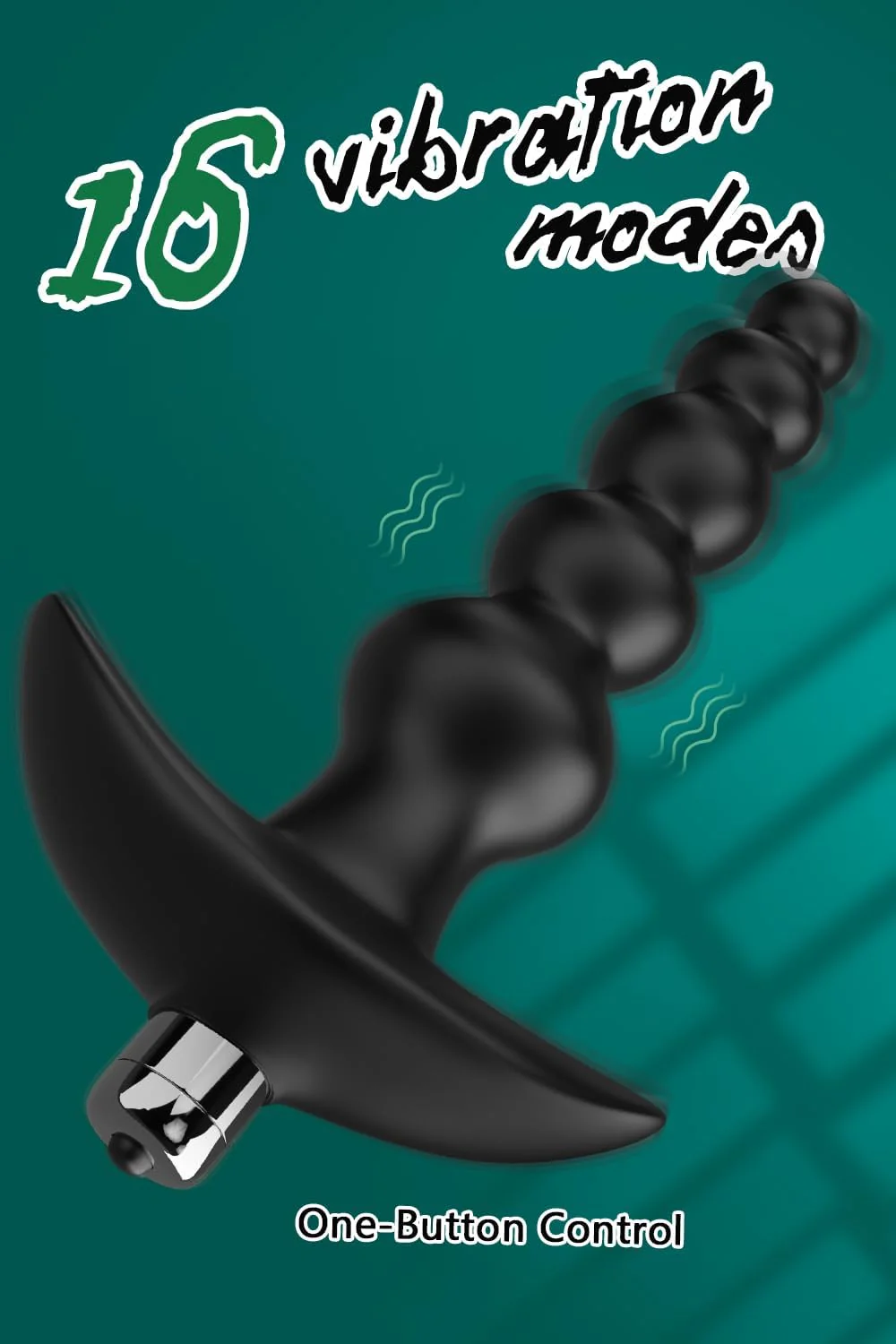 VibrantPath Bullet Vibrator Anal Beads Wand - Image 3