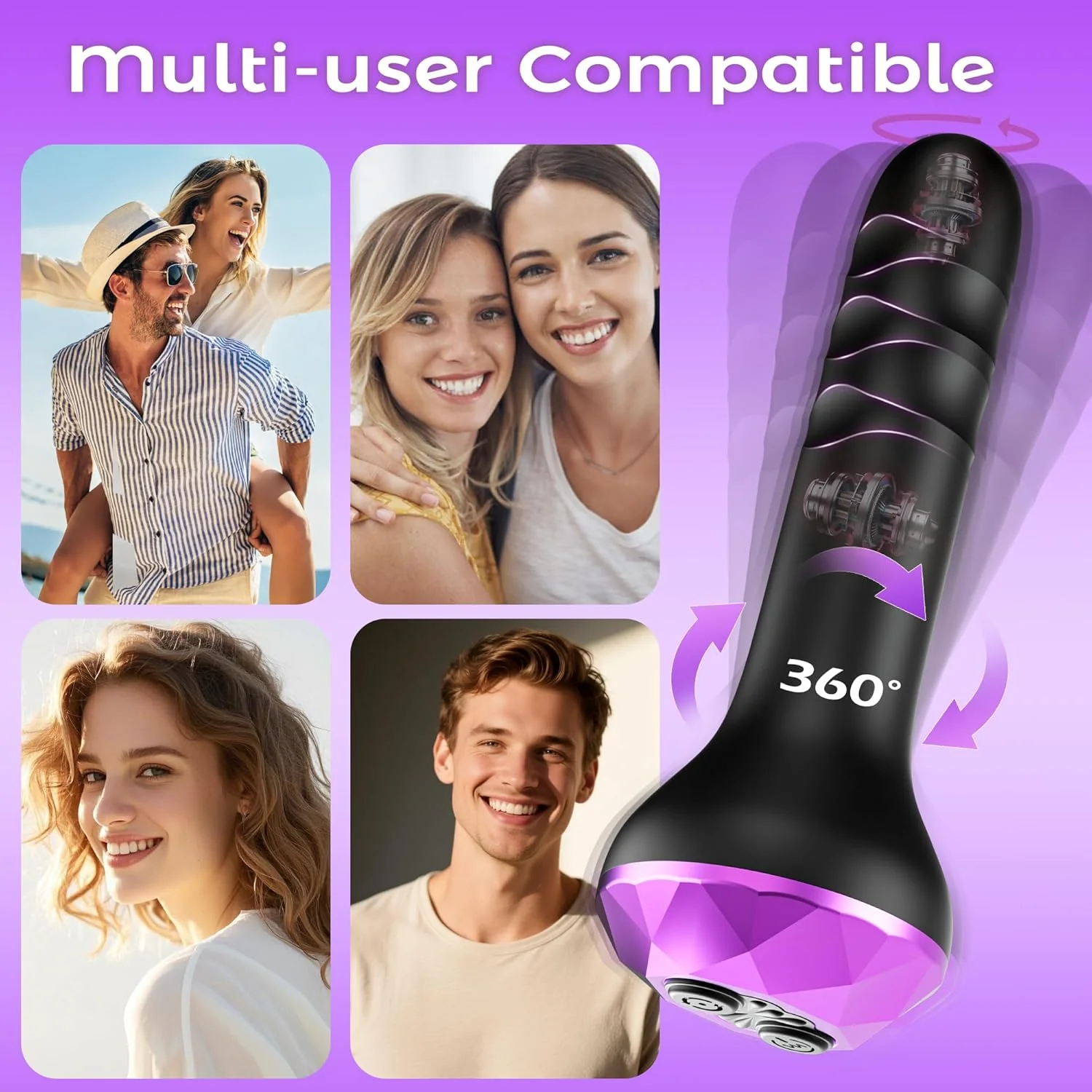 DualSpin Rotating Vibrating Prostate Massager - Image 5