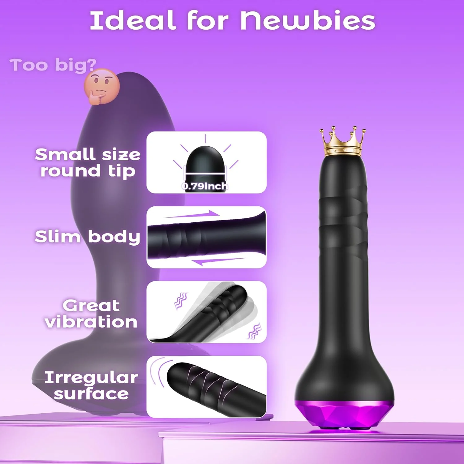 DualSpin Rotating Vibrating Prostate Massager - Image 6