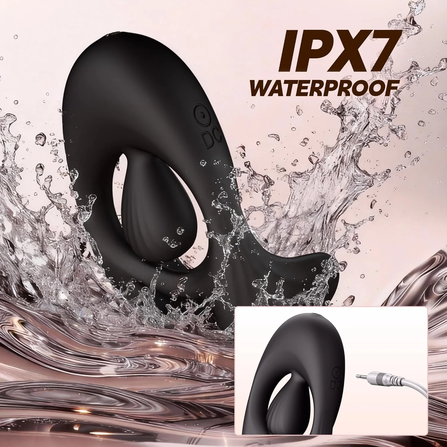 TriZone 3 Motor Cock Ring Clit Testicle Stimulator Remote - Image 6