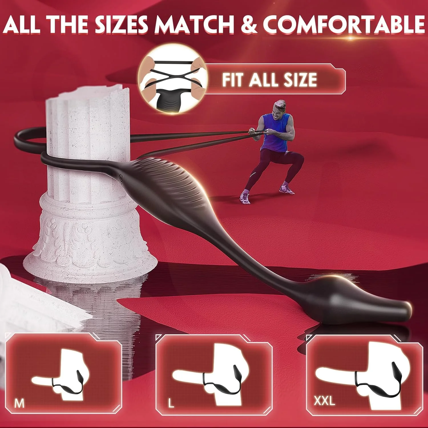 VibrantFusion Powerful Prostate Vibrator Penis Ring - Image 4