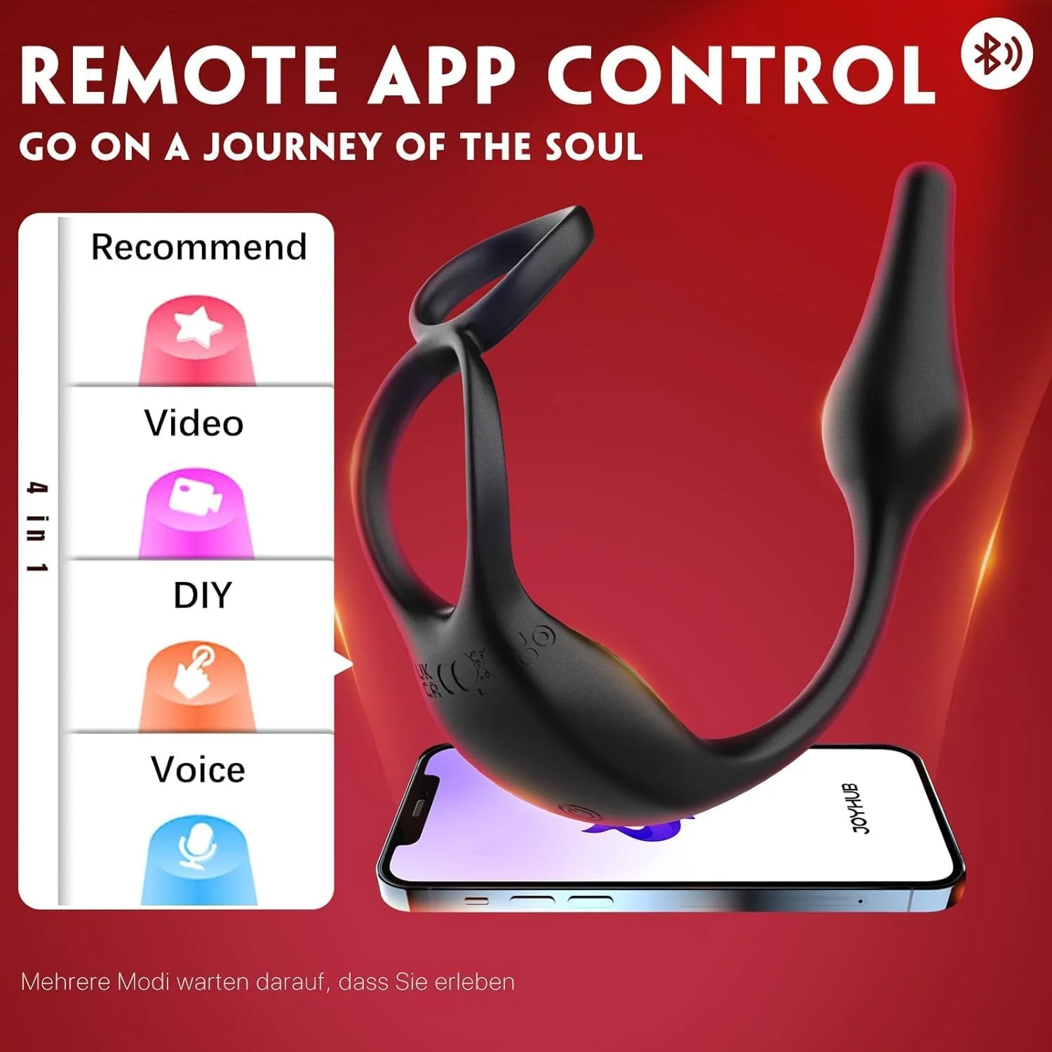 VibrantFusion Powerful Prostate Vibrator Penis Ring - Image 6