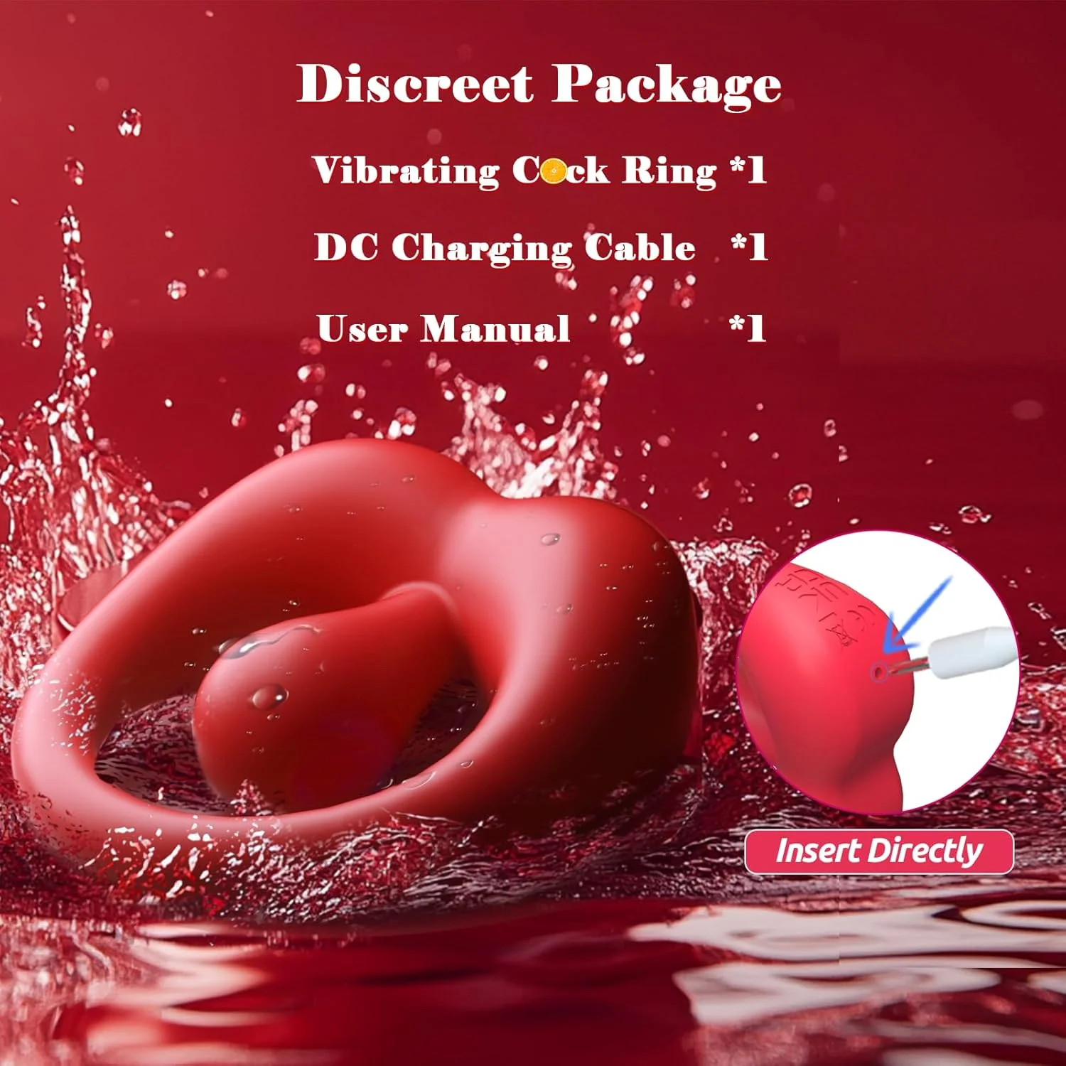 OrbitFlex Adjustable Cock Ring Clit Stimulator App 9 Modes - Image 8