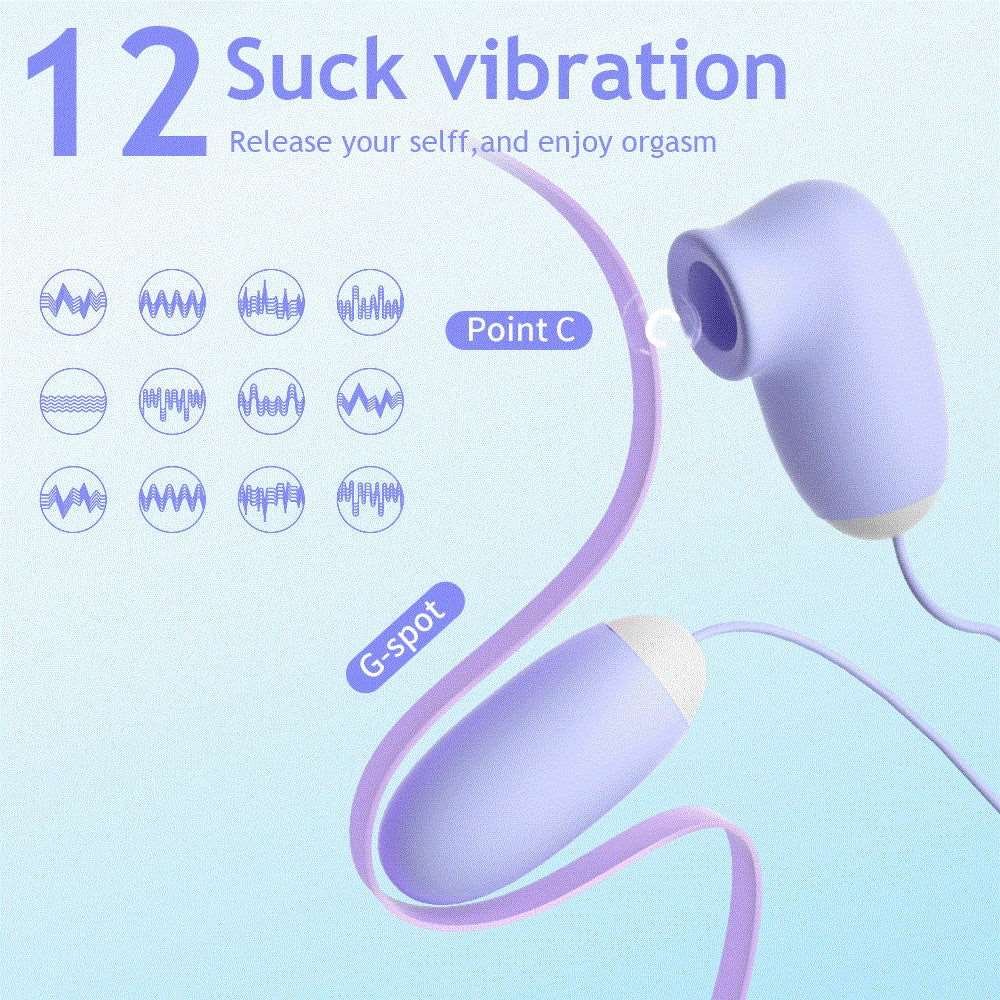 AeroPulse Clit Sucking Egg Vibrator - Image 3