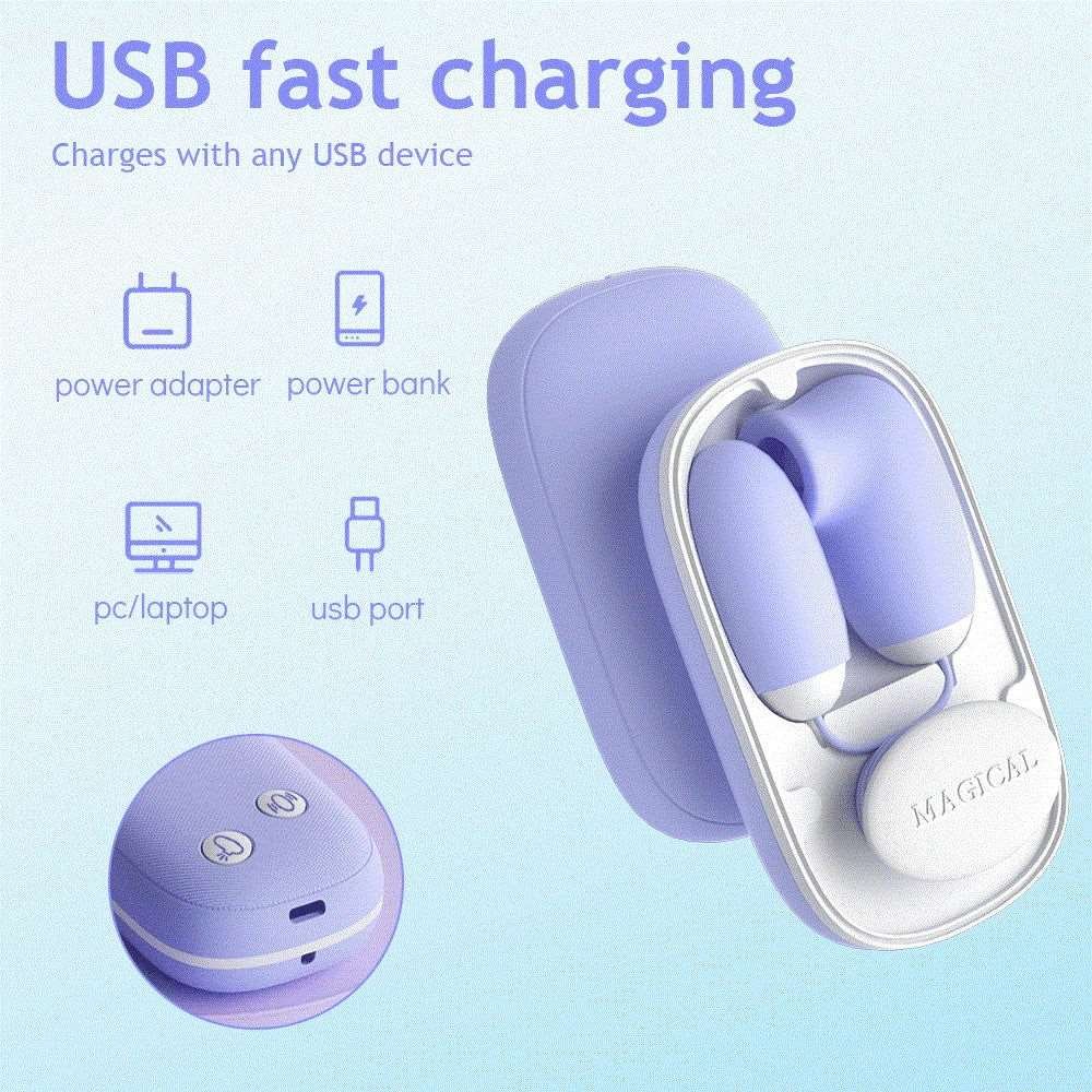 AeroPulse Clit Sucking Egg Vibrator - Image 4