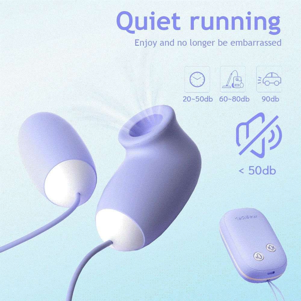 AeroPulse Clit Sucking Egg Vibrator - Image 5