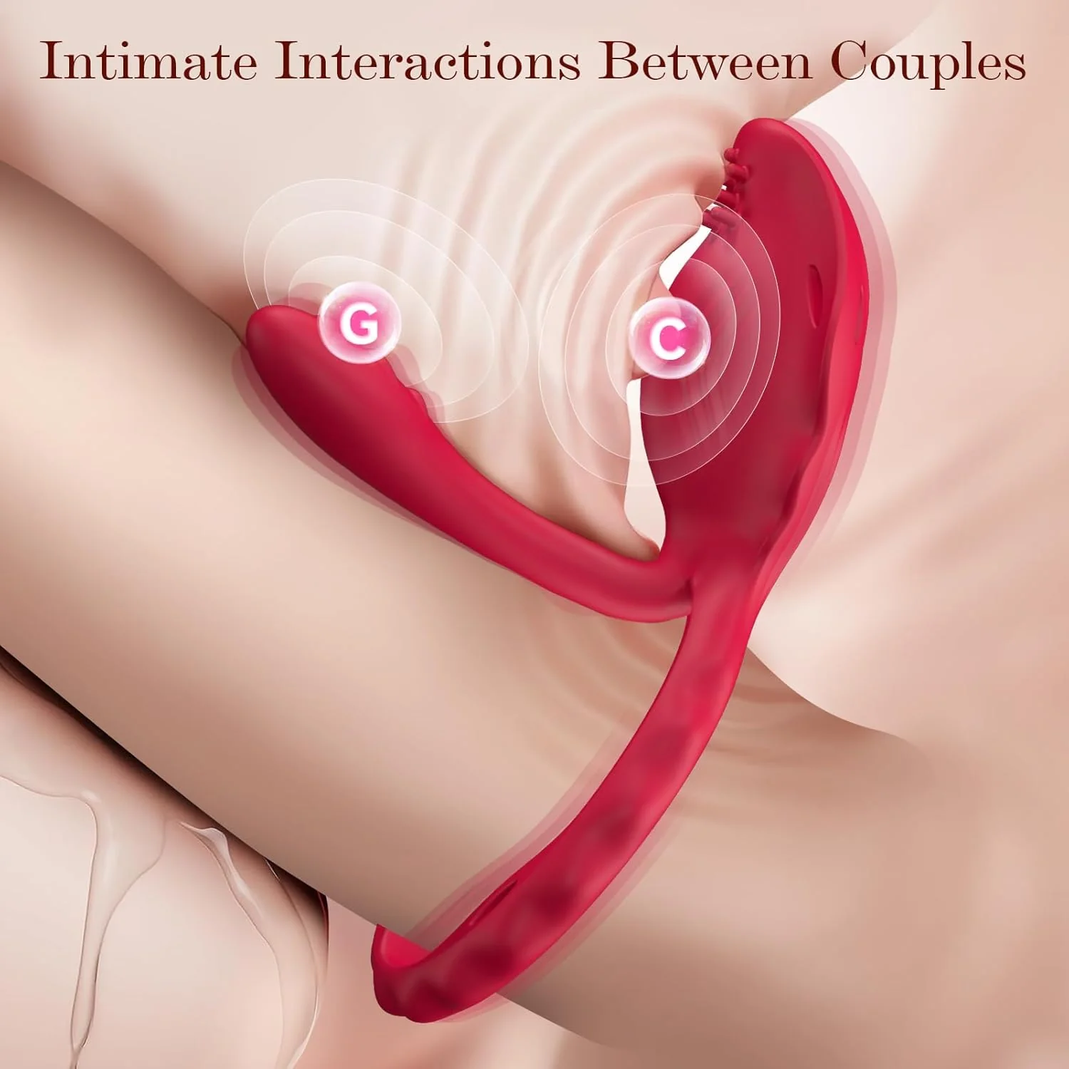 TriLink 3-in-1 Remote Nipple Clamps & Couples Ring Vibrator Set - Image 5
