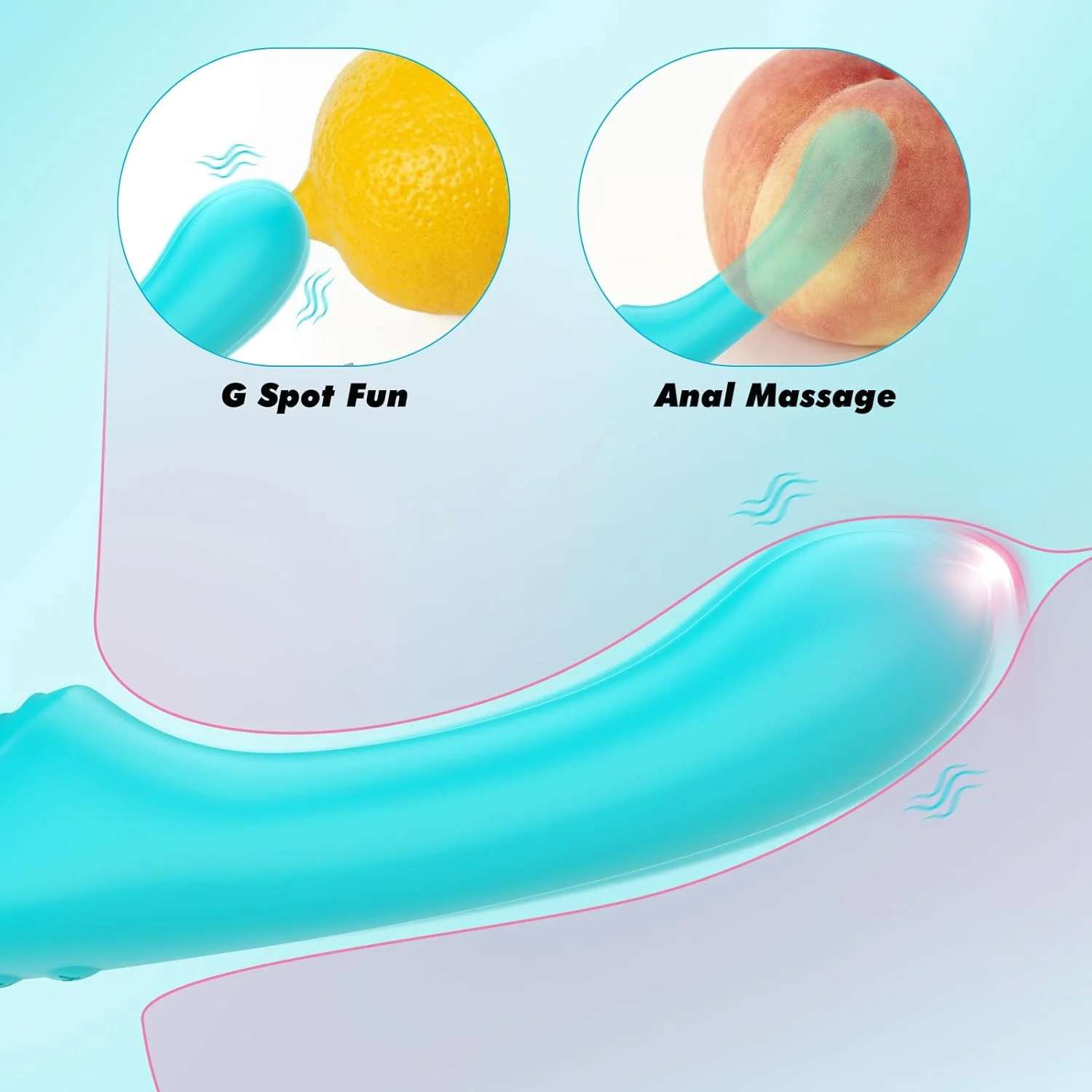 Vibrating Double-Ended Strap-On Dildo for Intense Pleasure - Image 6