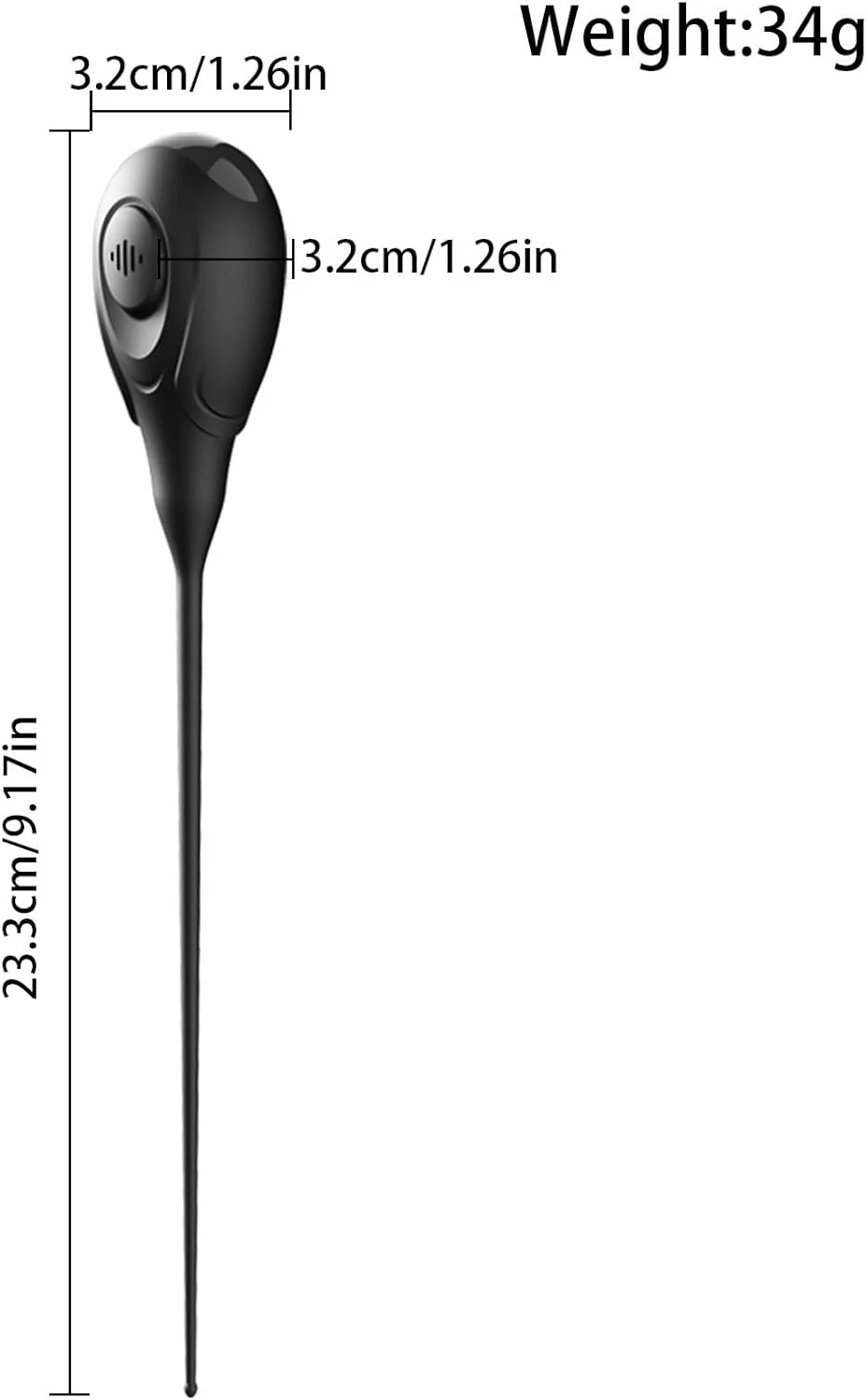 NeoGlide Vibrating Urethral Plug 10 Modes Silicone - Image 2