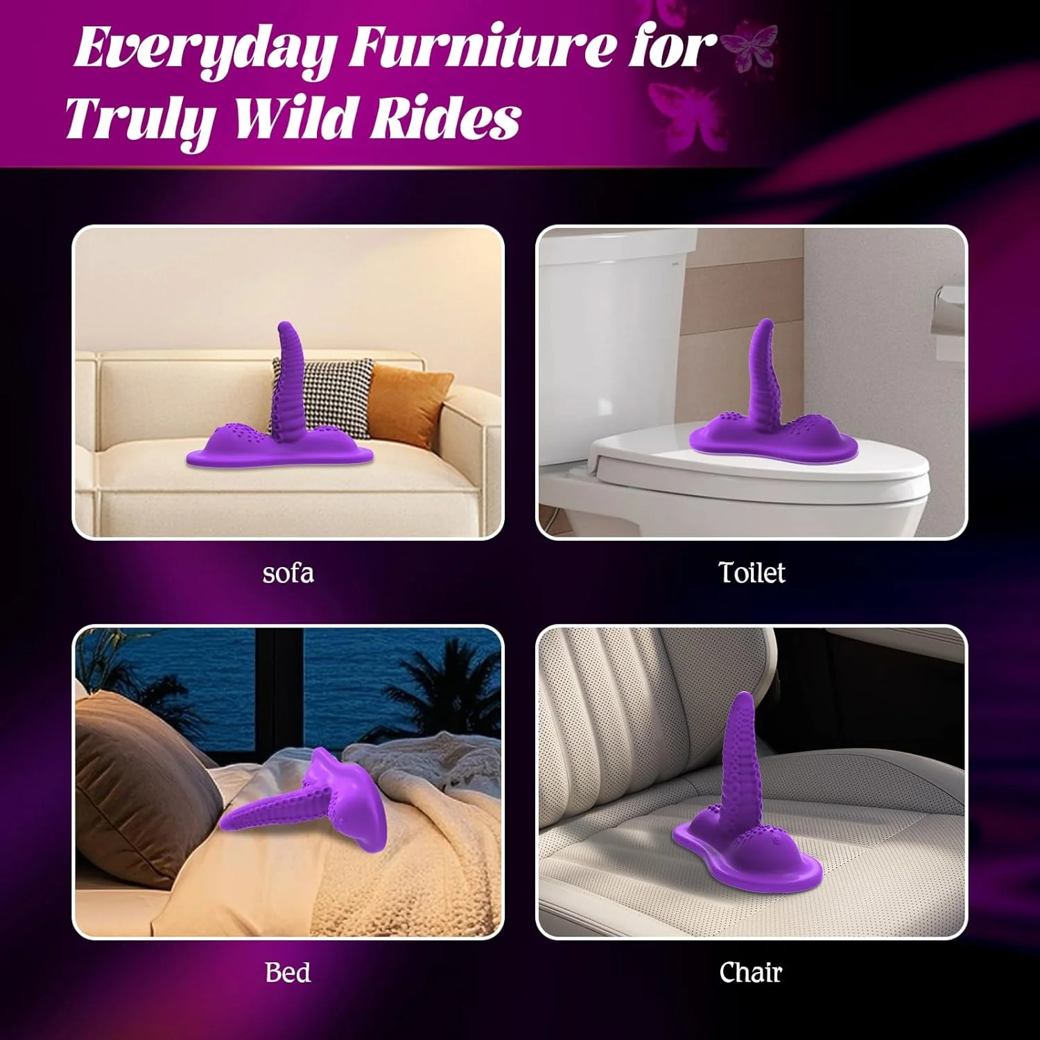 TentacleThrone Ride-On Tentacle Swing Dildo with Remote - Image 6